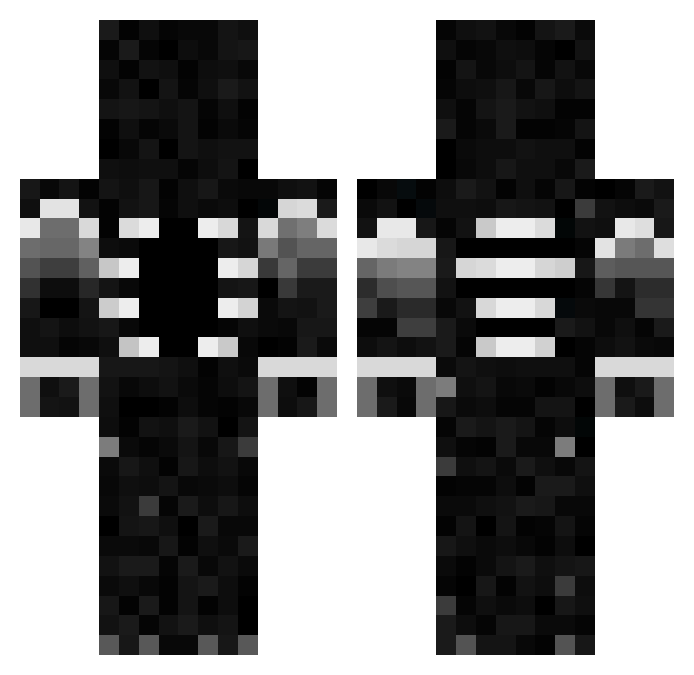 Samson2023 Minecraft skin, front and back view