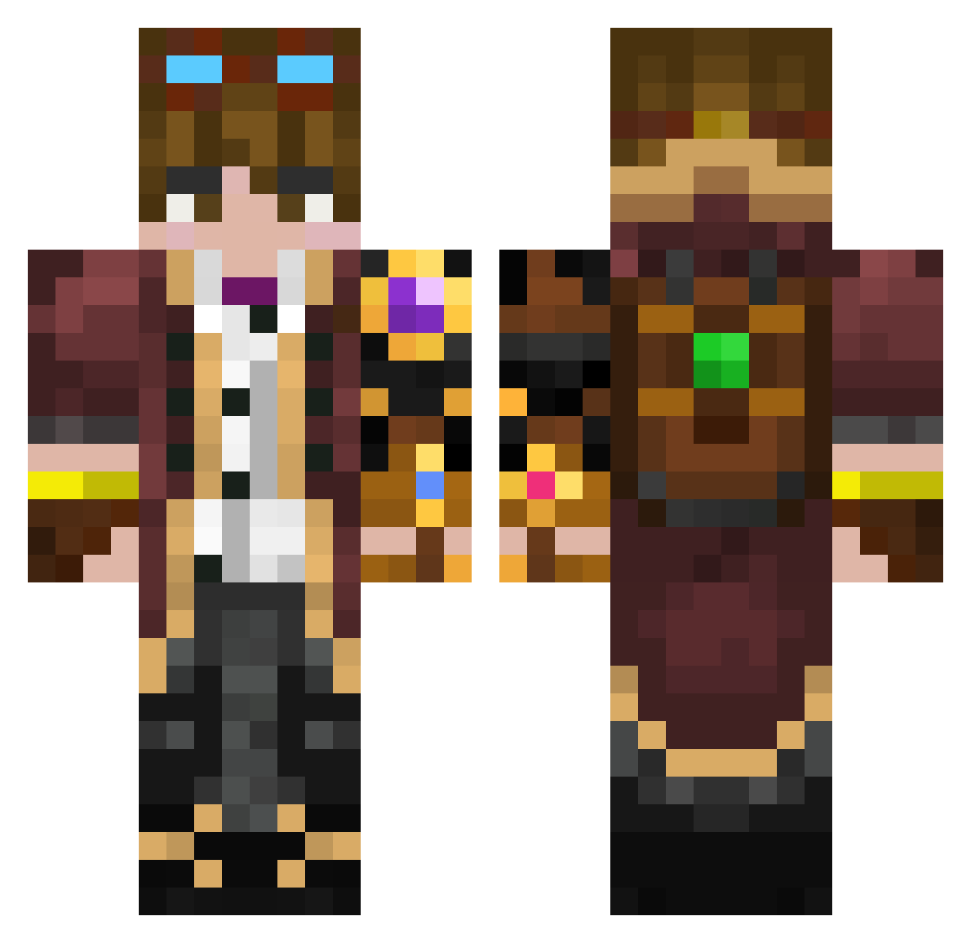 Distant_Reality - the watcher Minecraft skin