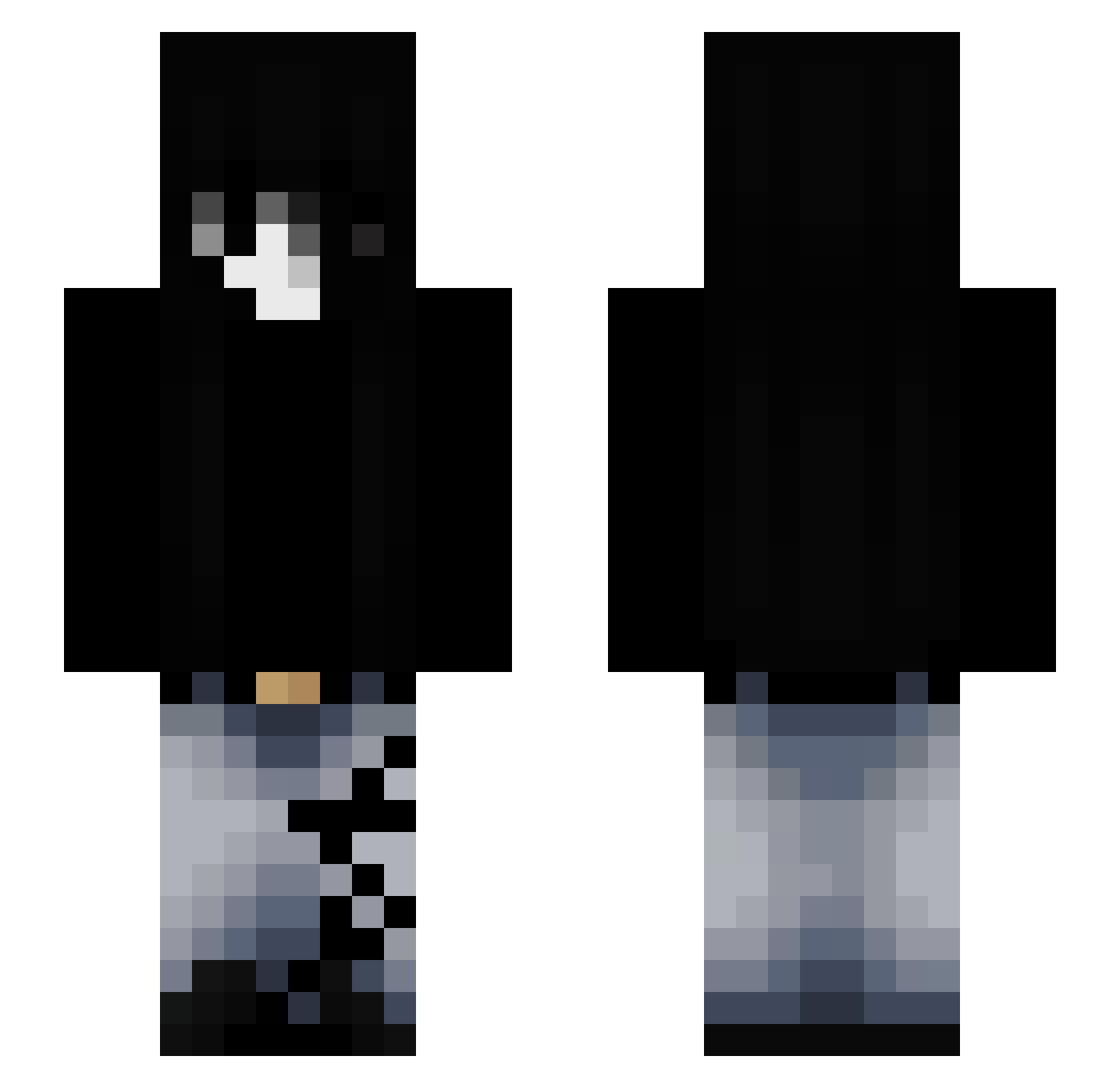 xintan_n Minecraft skin, front and back view