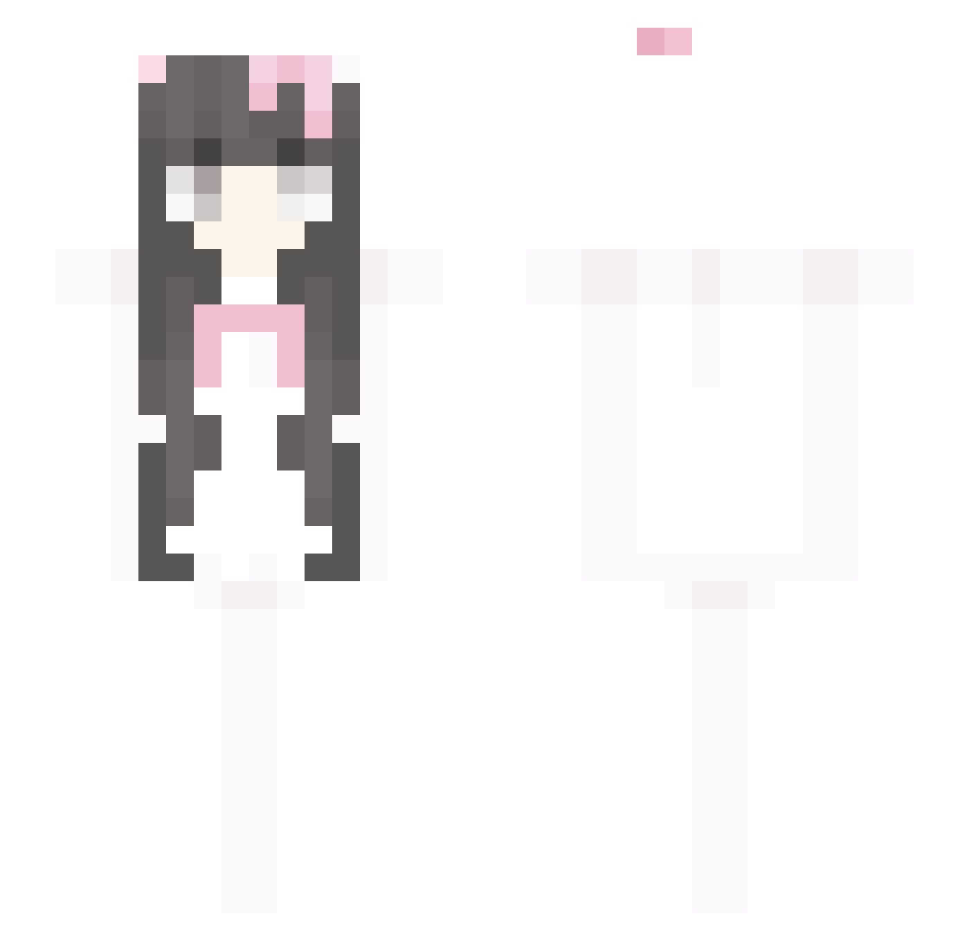 TechnoBIade_YT Minecraft skin, front and back view
