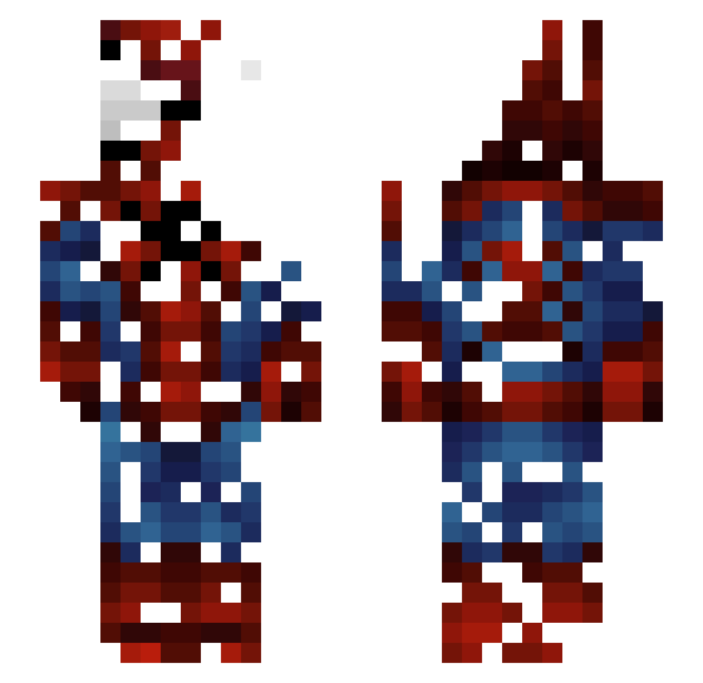 bryan726 Minecraft skin, front and back view