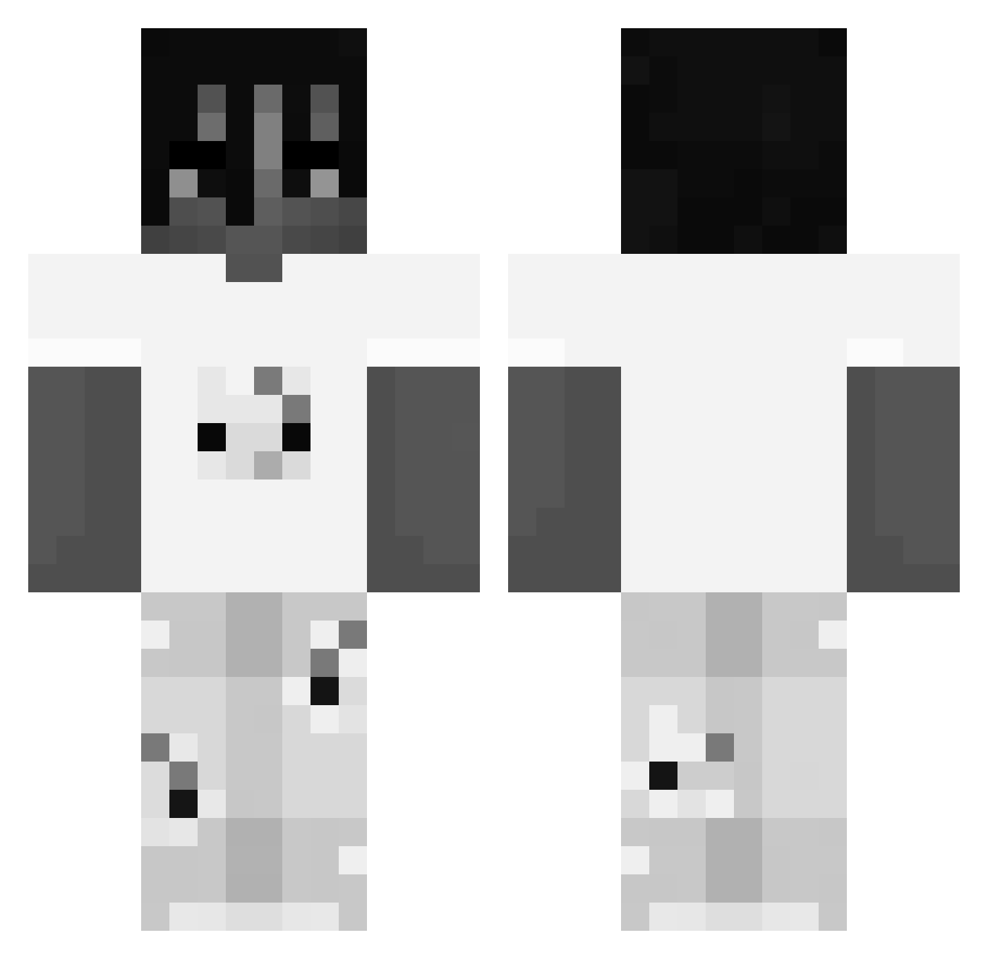 karl5234 Minecraft skin, front and back view