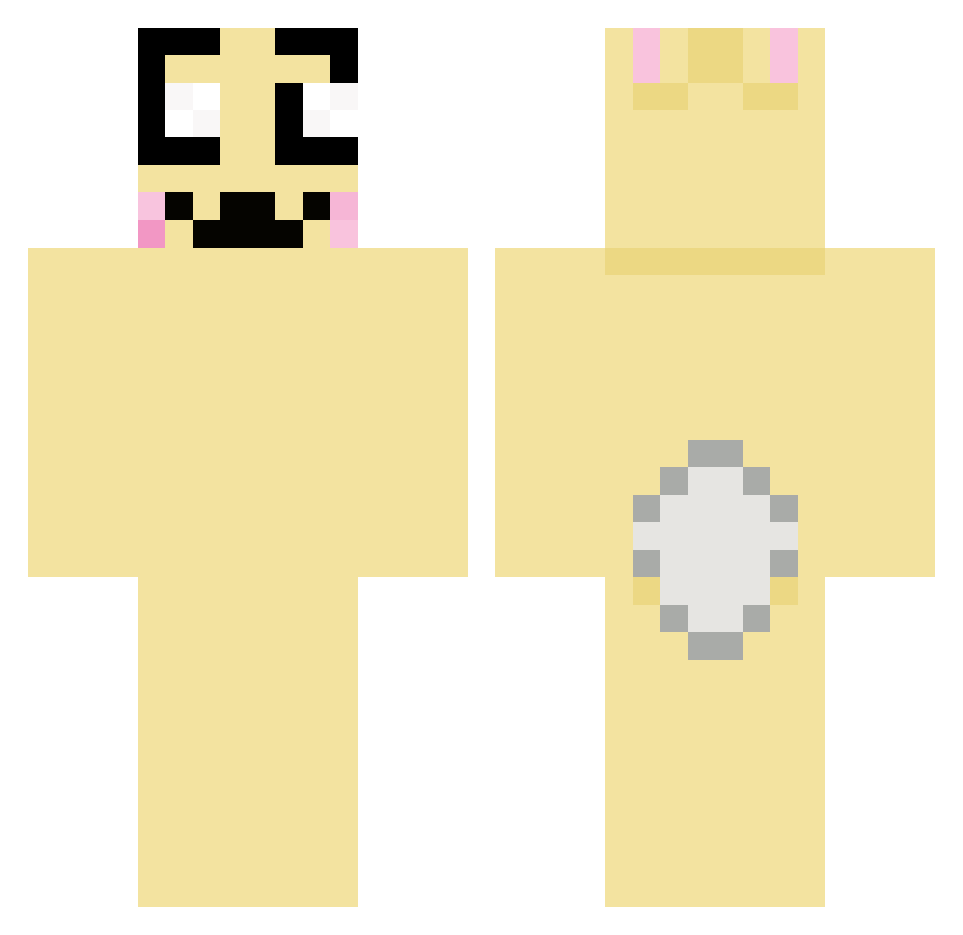 wnop_ Minecraft skin, front and back view