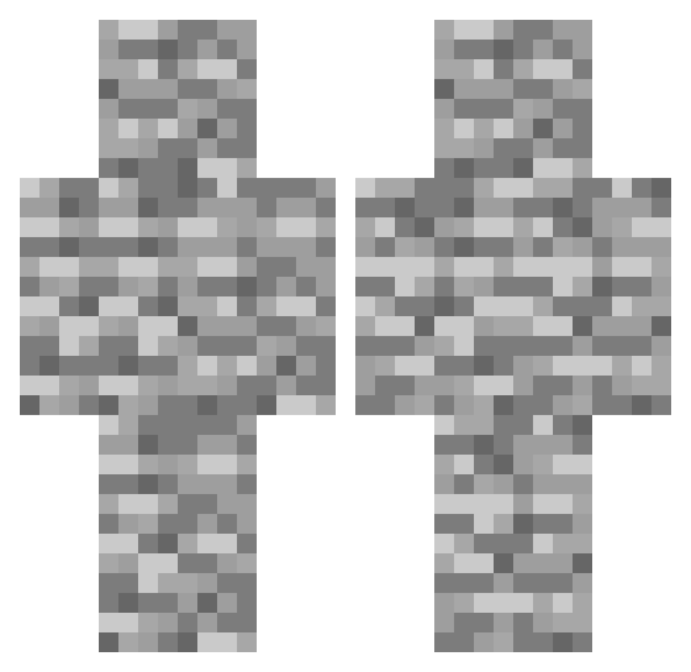 The_Banana589 Minecraft skin, front and back view