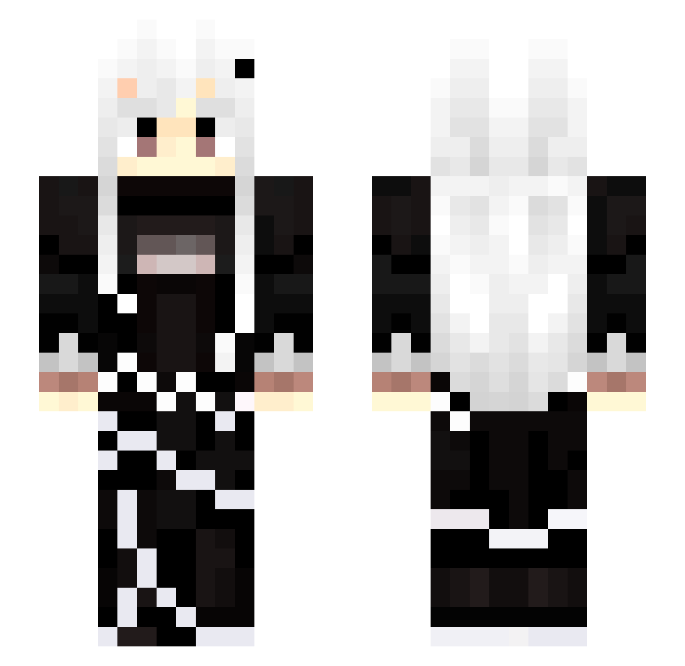 Notorealista - shiro Minecraft skin
