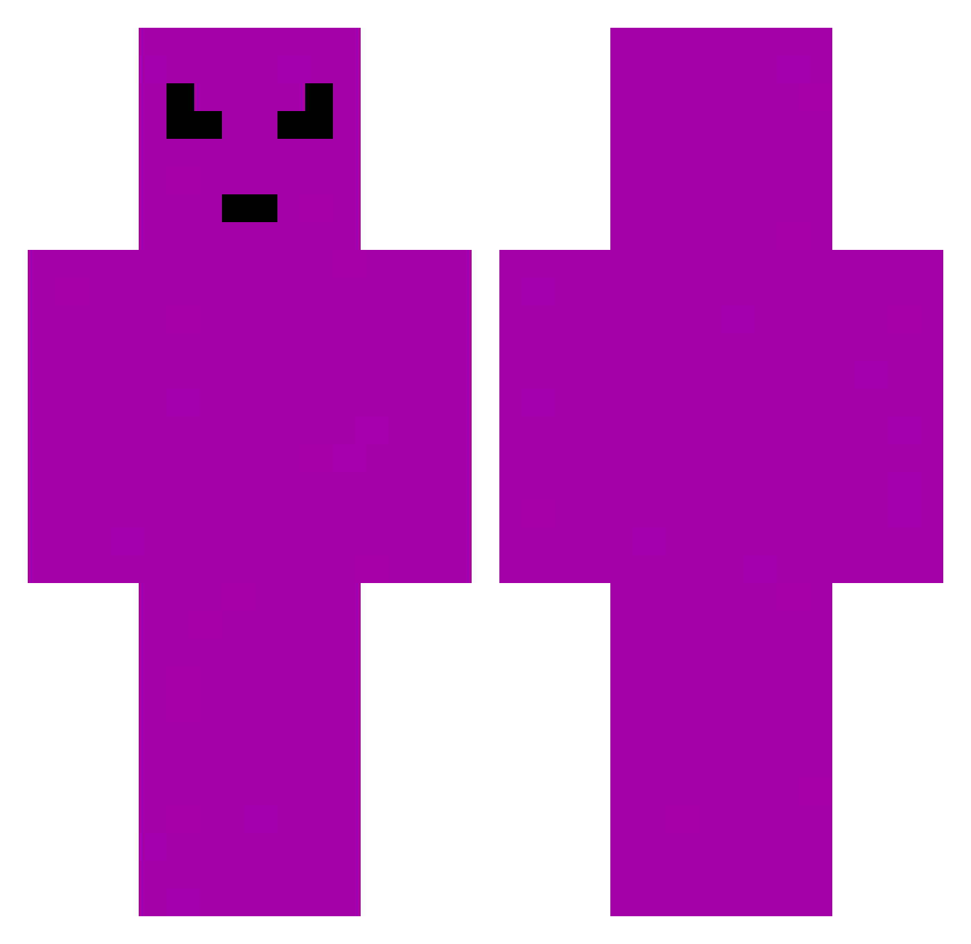 yatopi_ Minecraft skin, front and back view