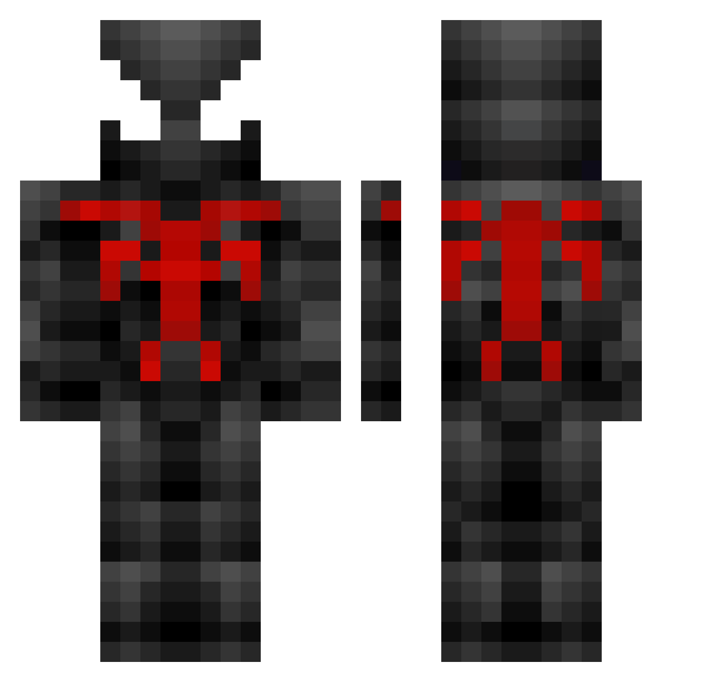 _marcelloo Minecraft skin, front and back view