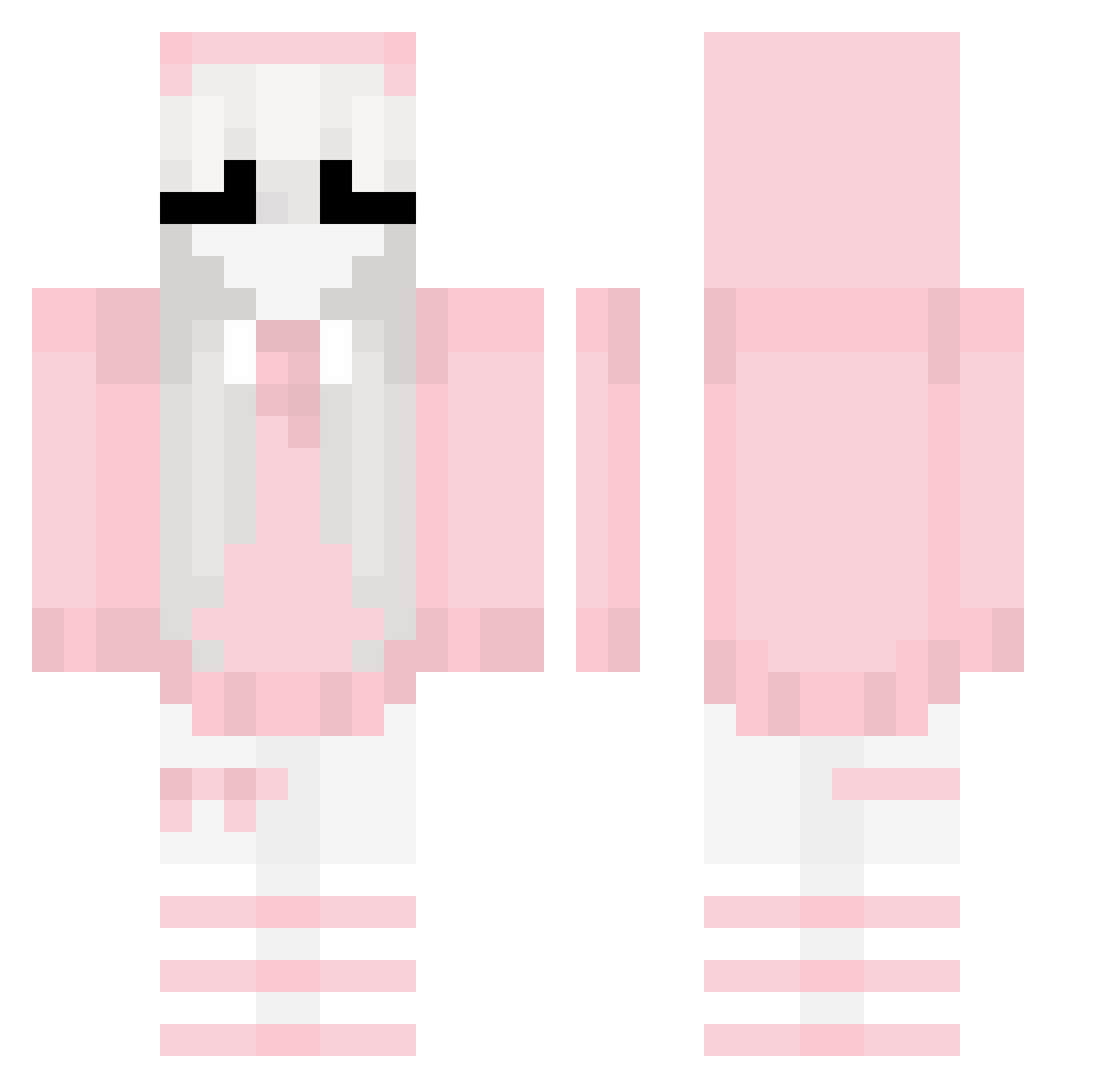 UUUUUUUULOPOIHY Minecraft skin, front and back view