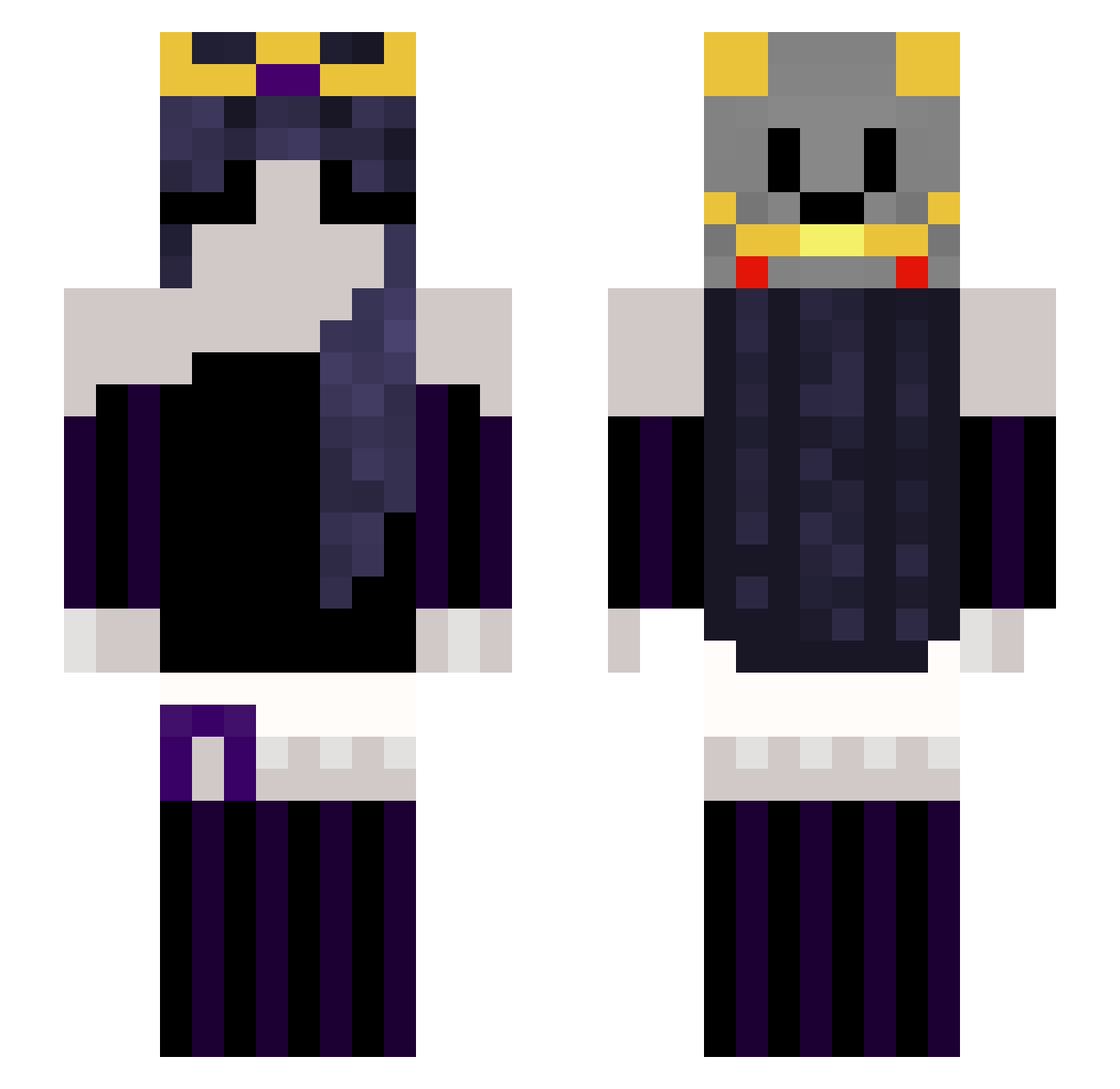 _szm4tiii_ Minecraft skin, front and back view