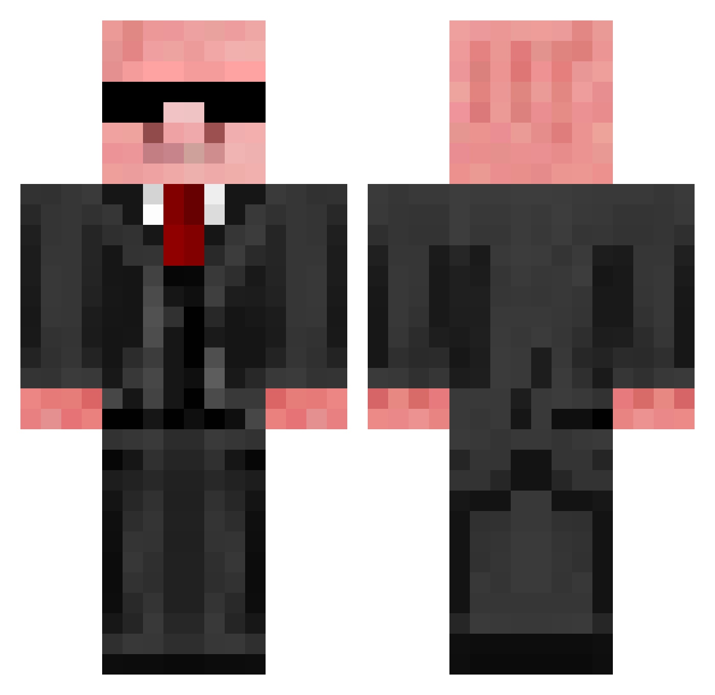 LiLDeane_ttv Minecraft skin, front and back view