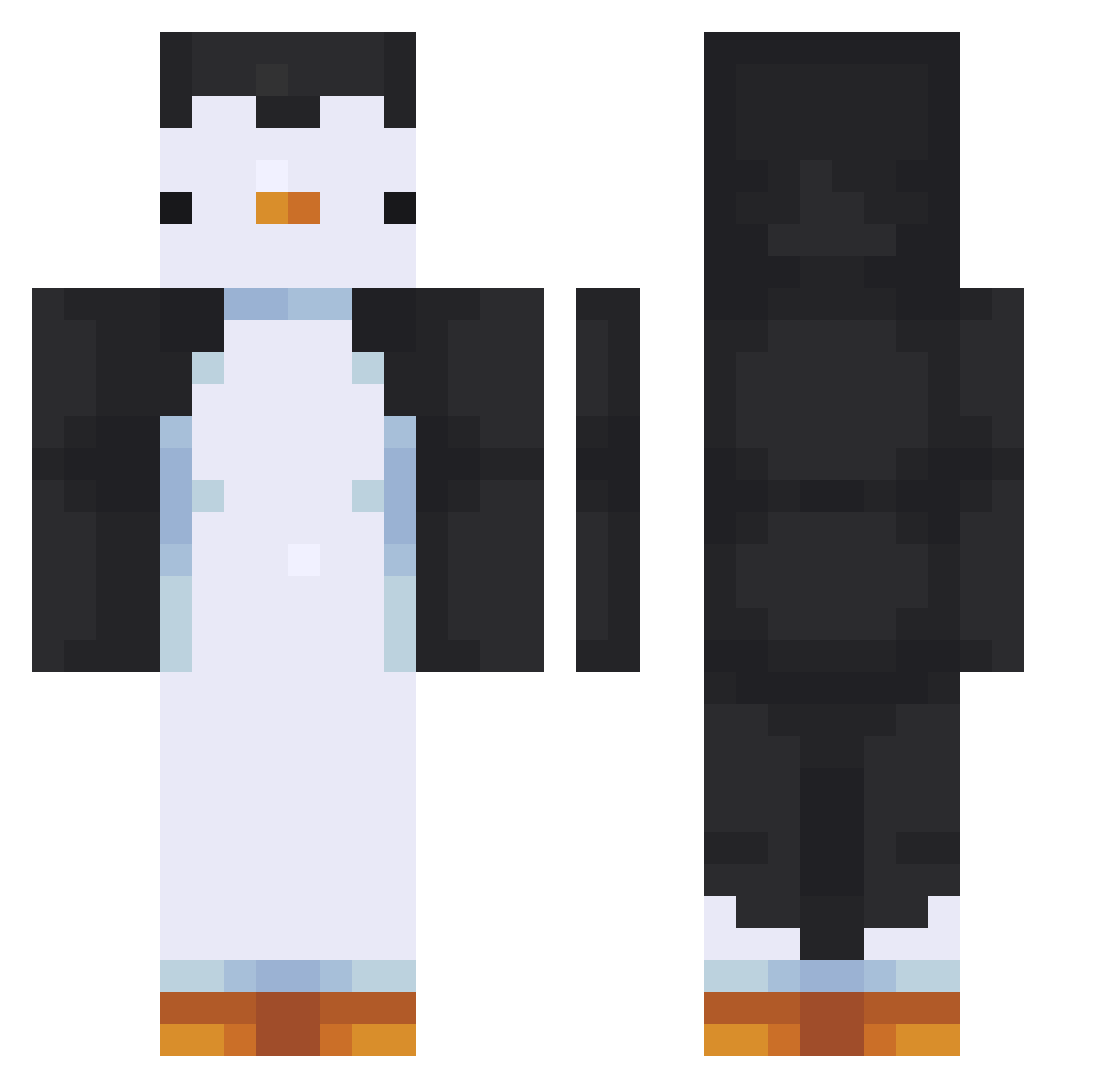 soooyyaa_ Minecraft skin, front and back view