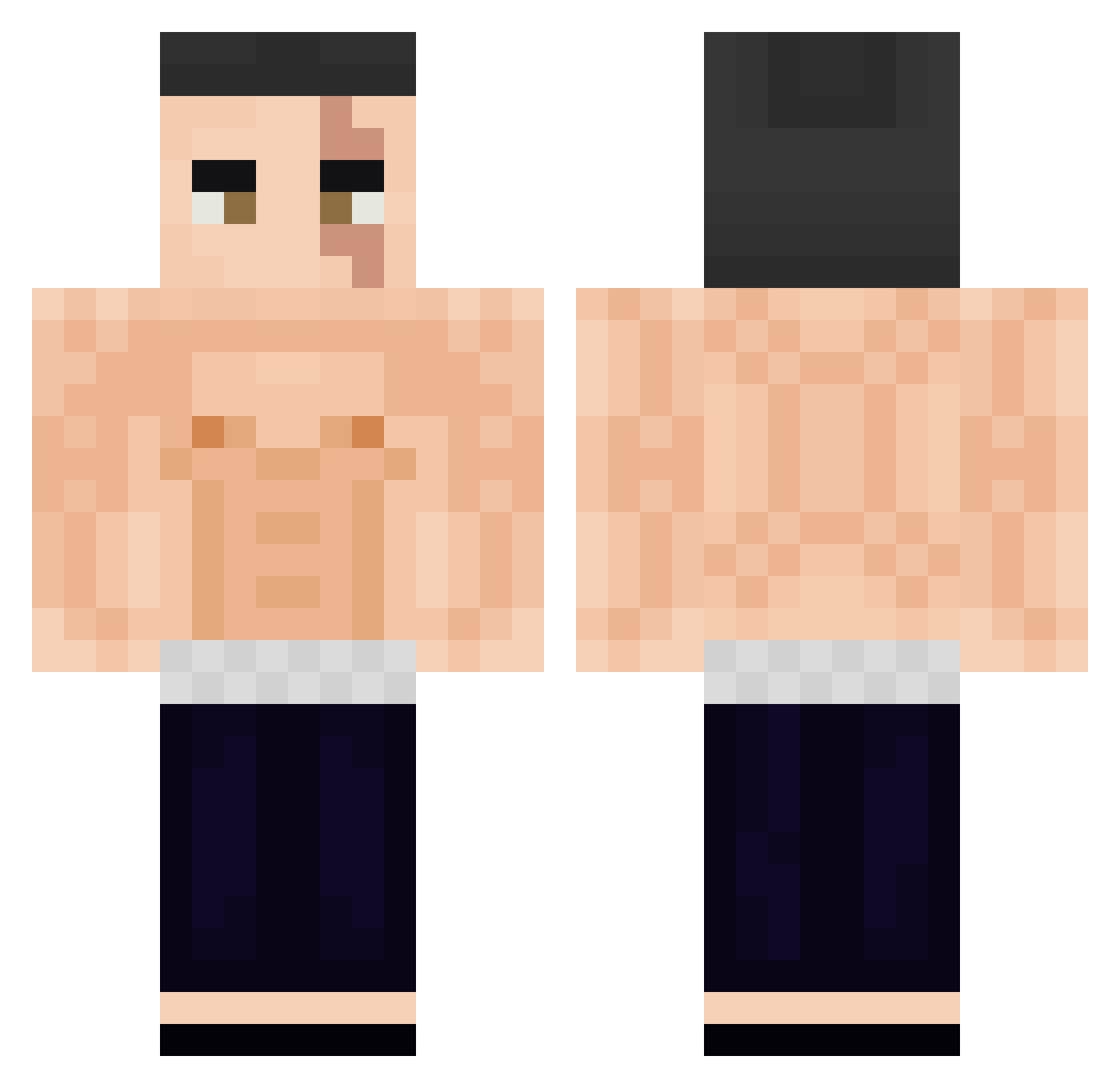 chop___suey Minecraft skin, front and back view