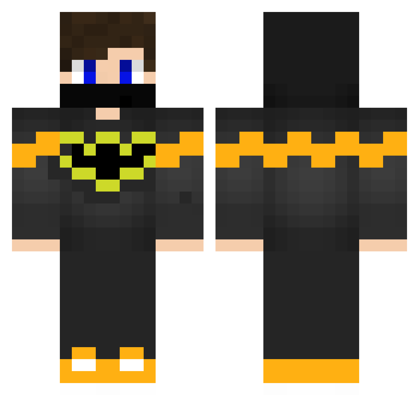 zEteerny_ Minecraft skin, front and back view