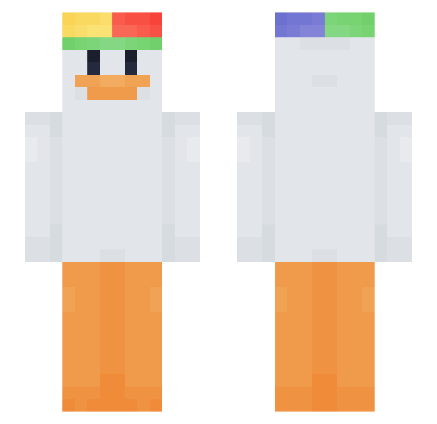 goonboy1221 Minecraft skin, front and back view