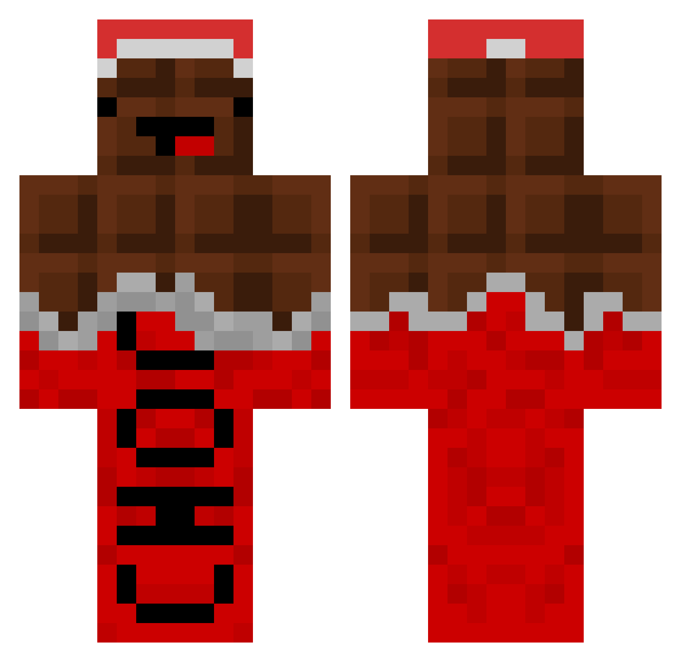 TheM4rtinYT Minecraft skin, front and back view
