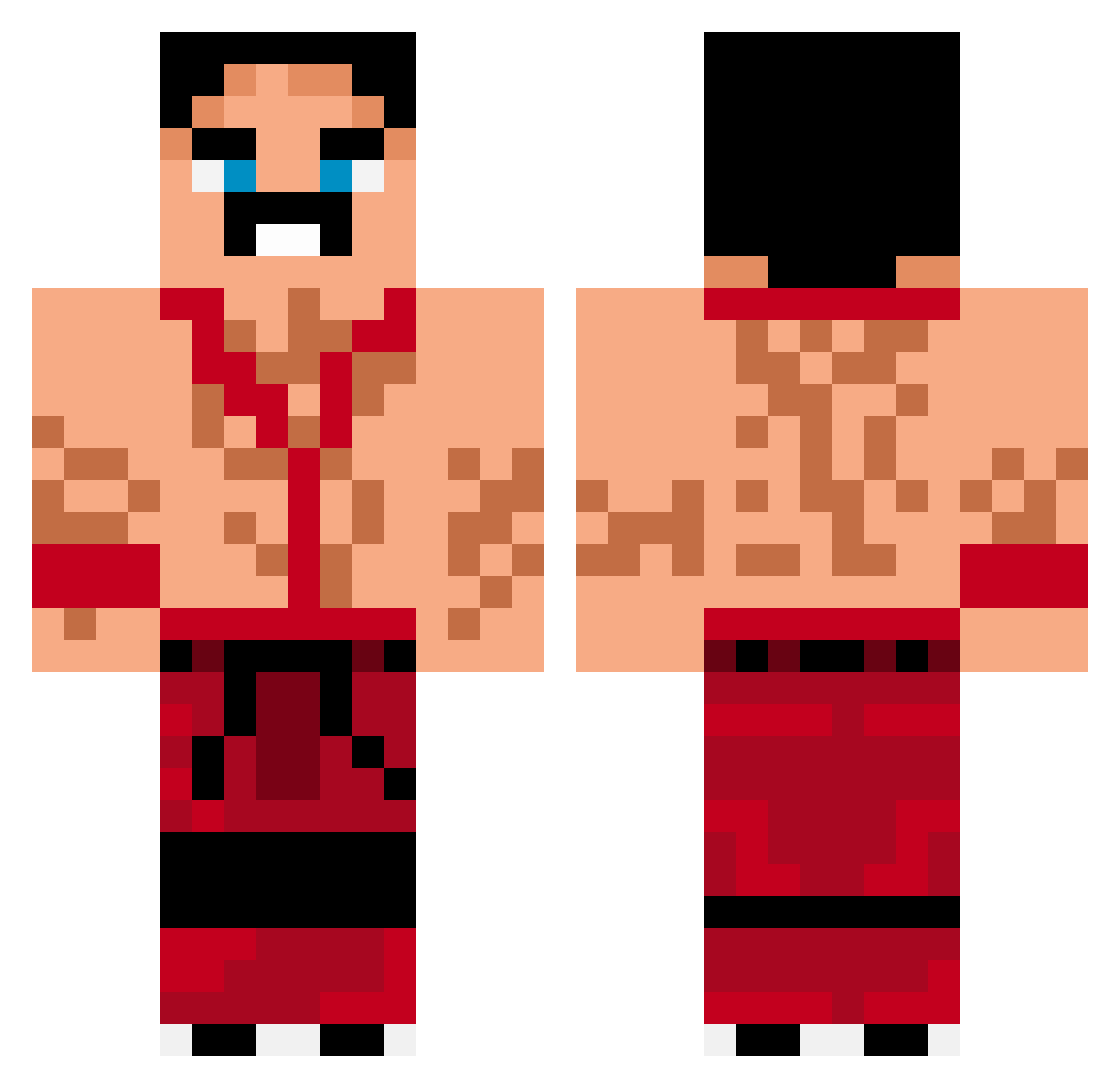 Profonde - kazuya mishima Minecraft skin