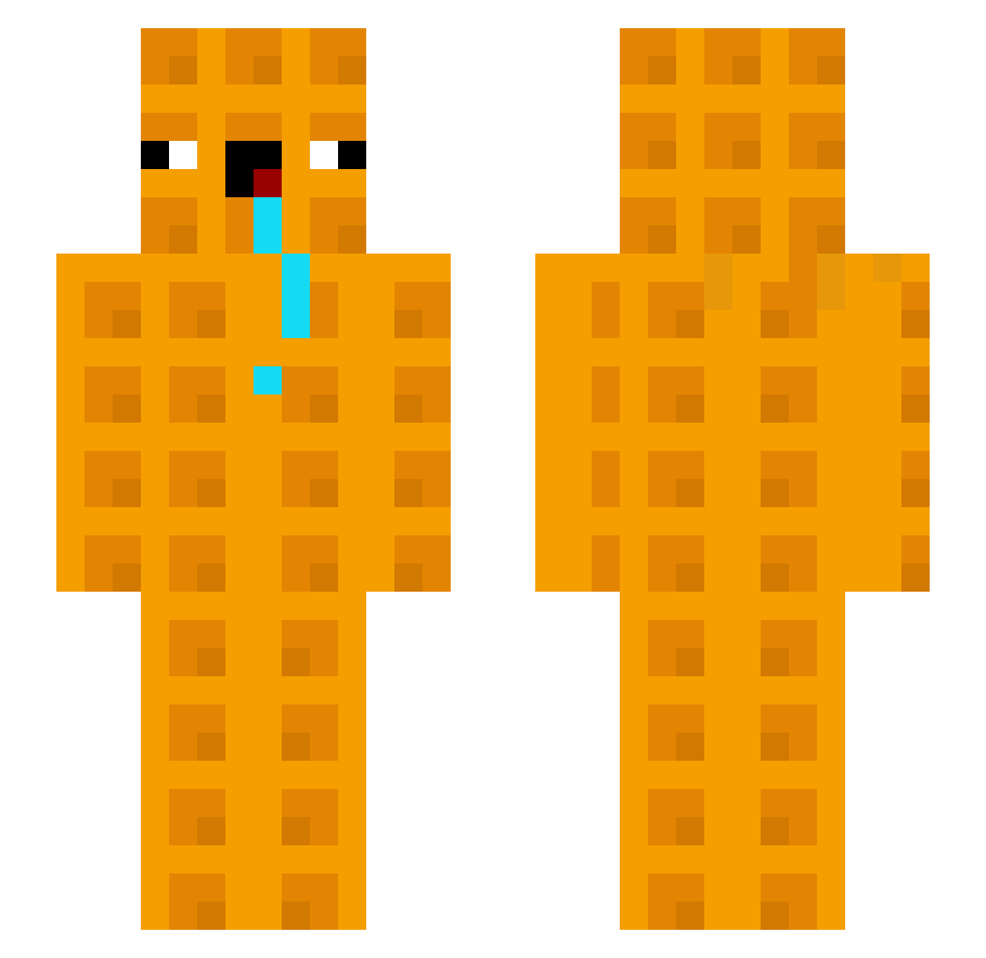 kota_de_ziv Minecraft skin, front and back view