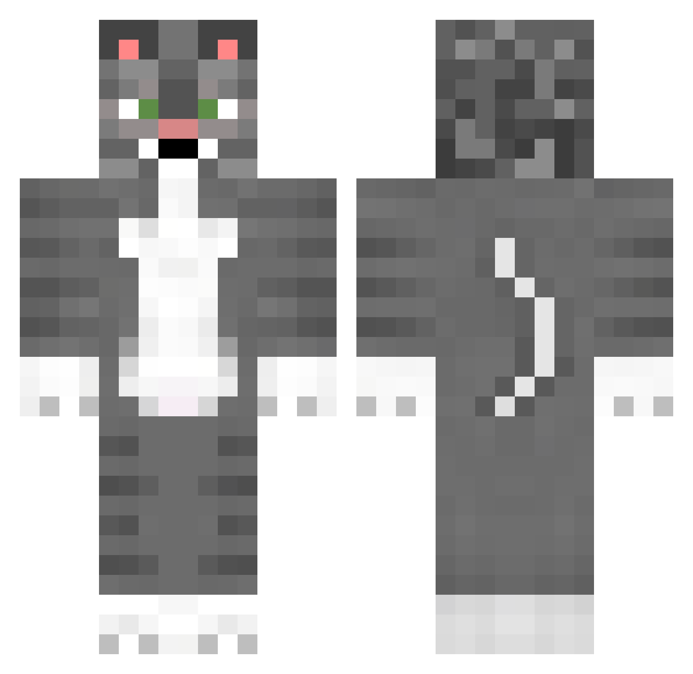 _CmaZ_ Minecraft skin, front and back view