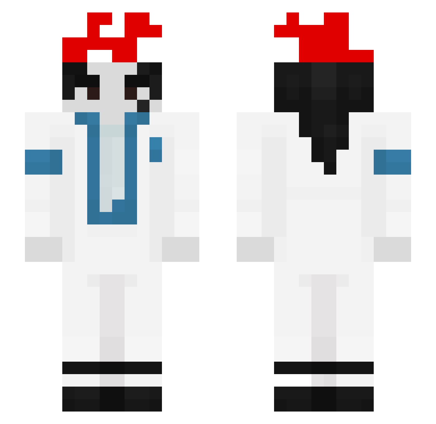 N1ght_K1ler Minecraft skin, front and back view
