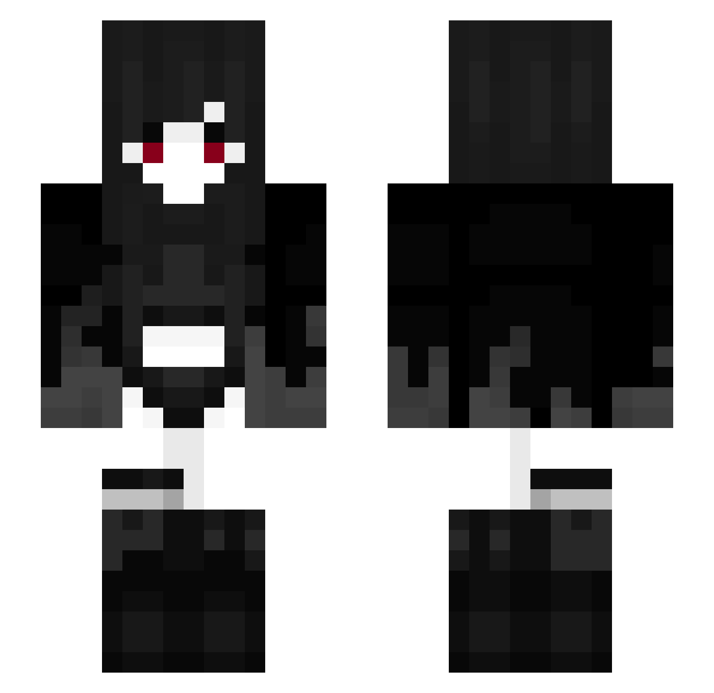 zezol2137cr Minecraft skin, front and back view