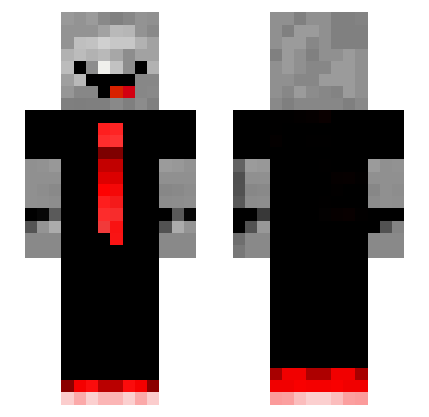 FreeMCAlts_8N9SZ Minecraft skin, front and back view