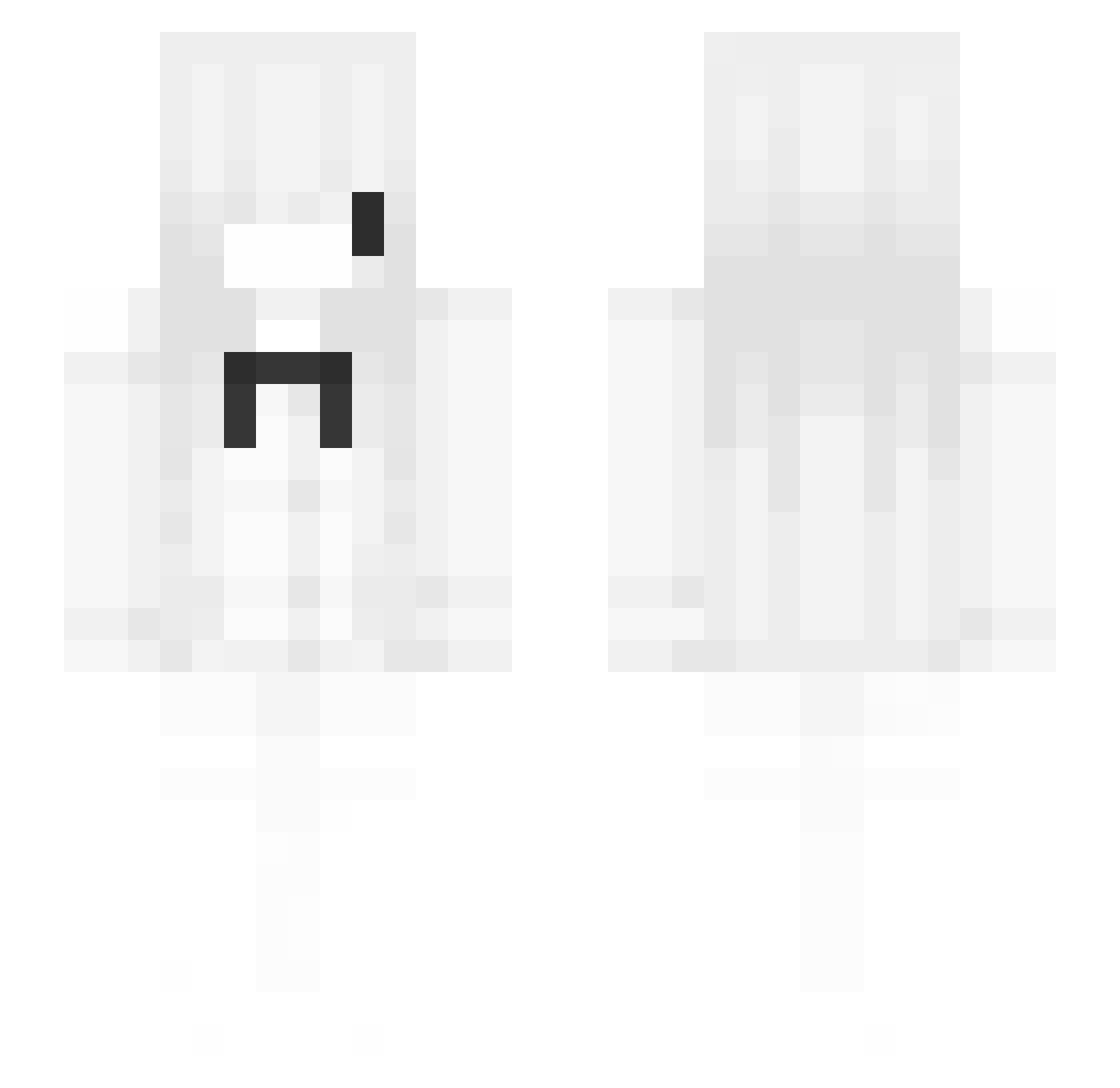 loveytomi Minecraft skin, front and back view