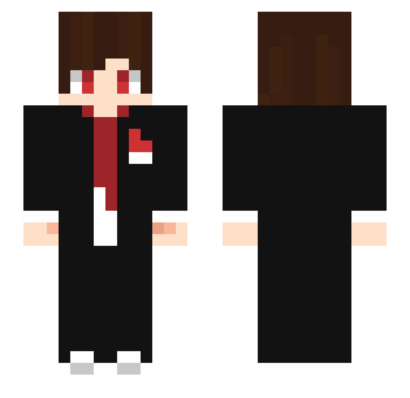 YoinkKillYea Minecraft skin, front and back view