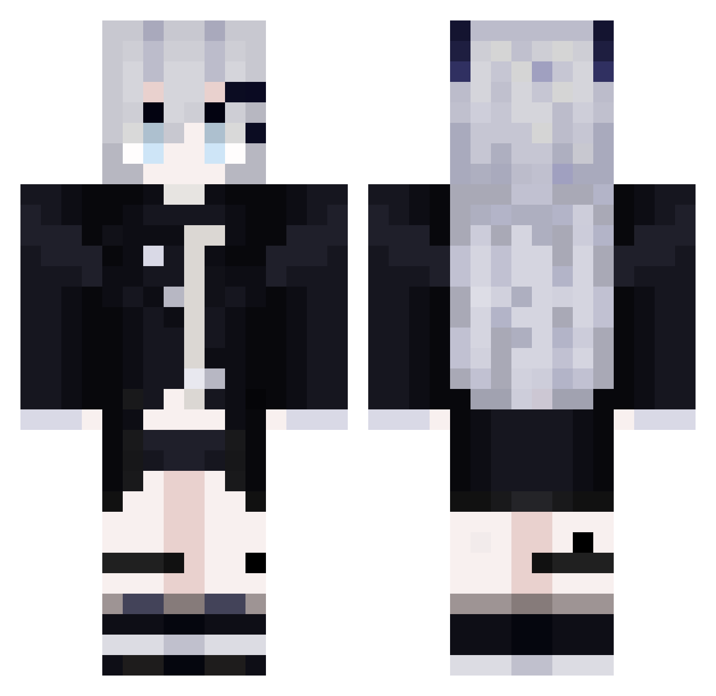 Suk1i_ Minecraft skin, front and back view