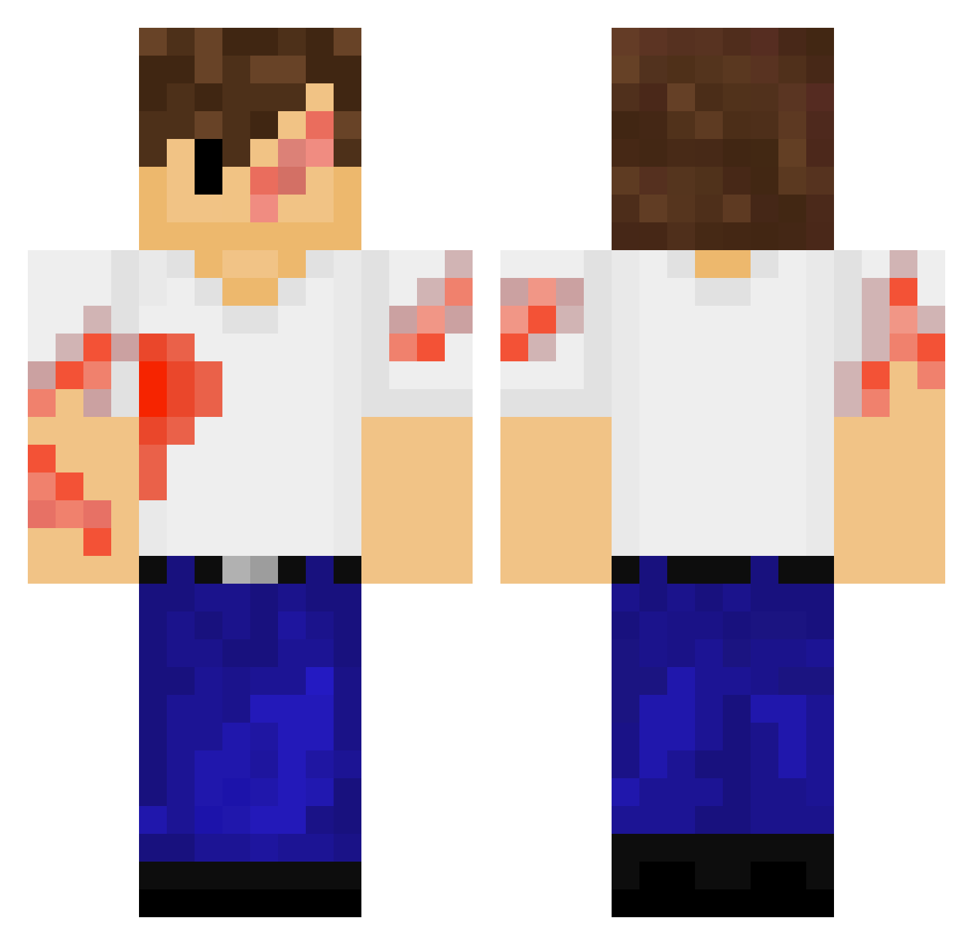AlMagtTilEmaly Minecraft skin, front and back view