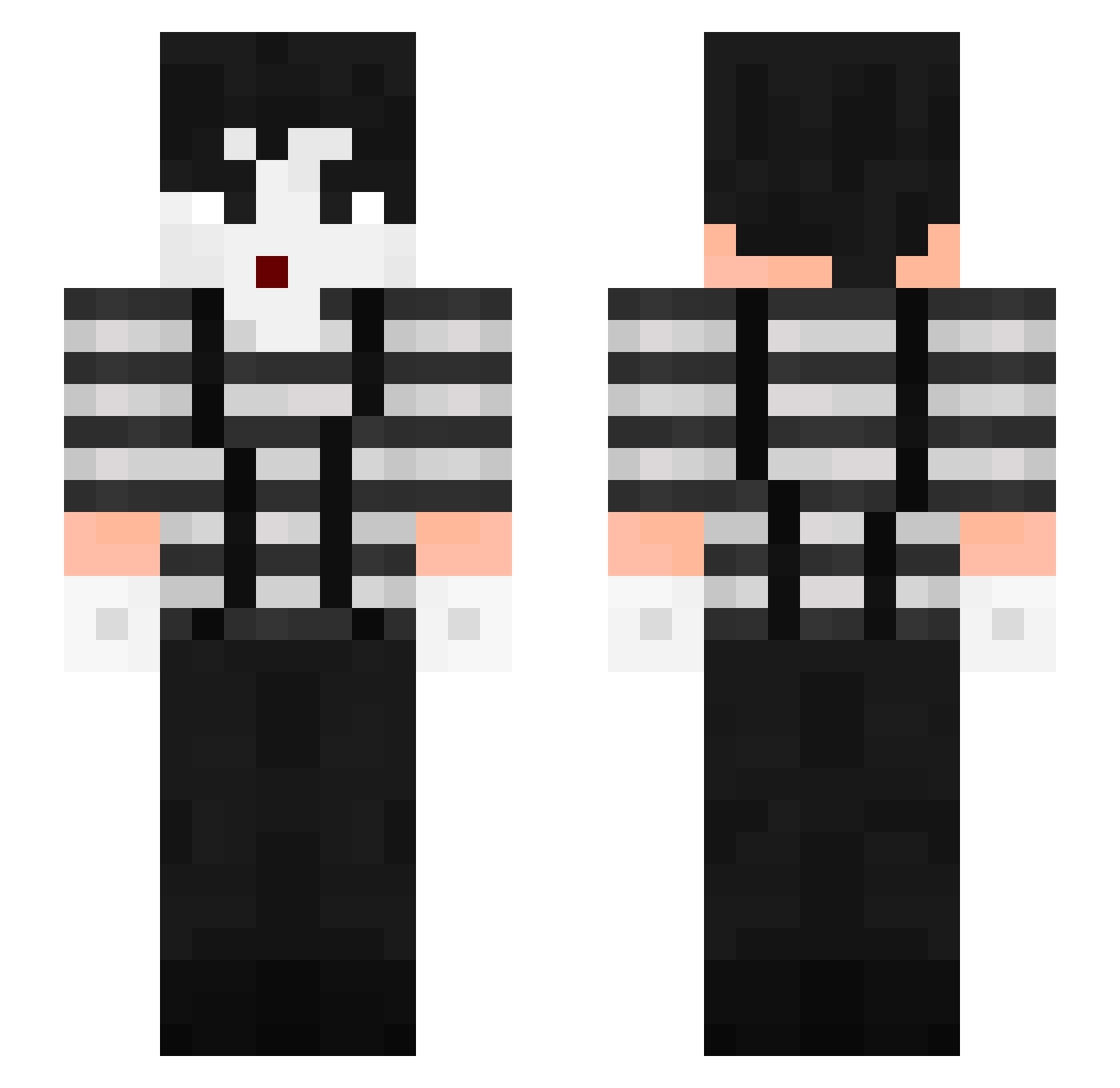 Vasya_KuHiLingus Minecraft skin, front and back view
