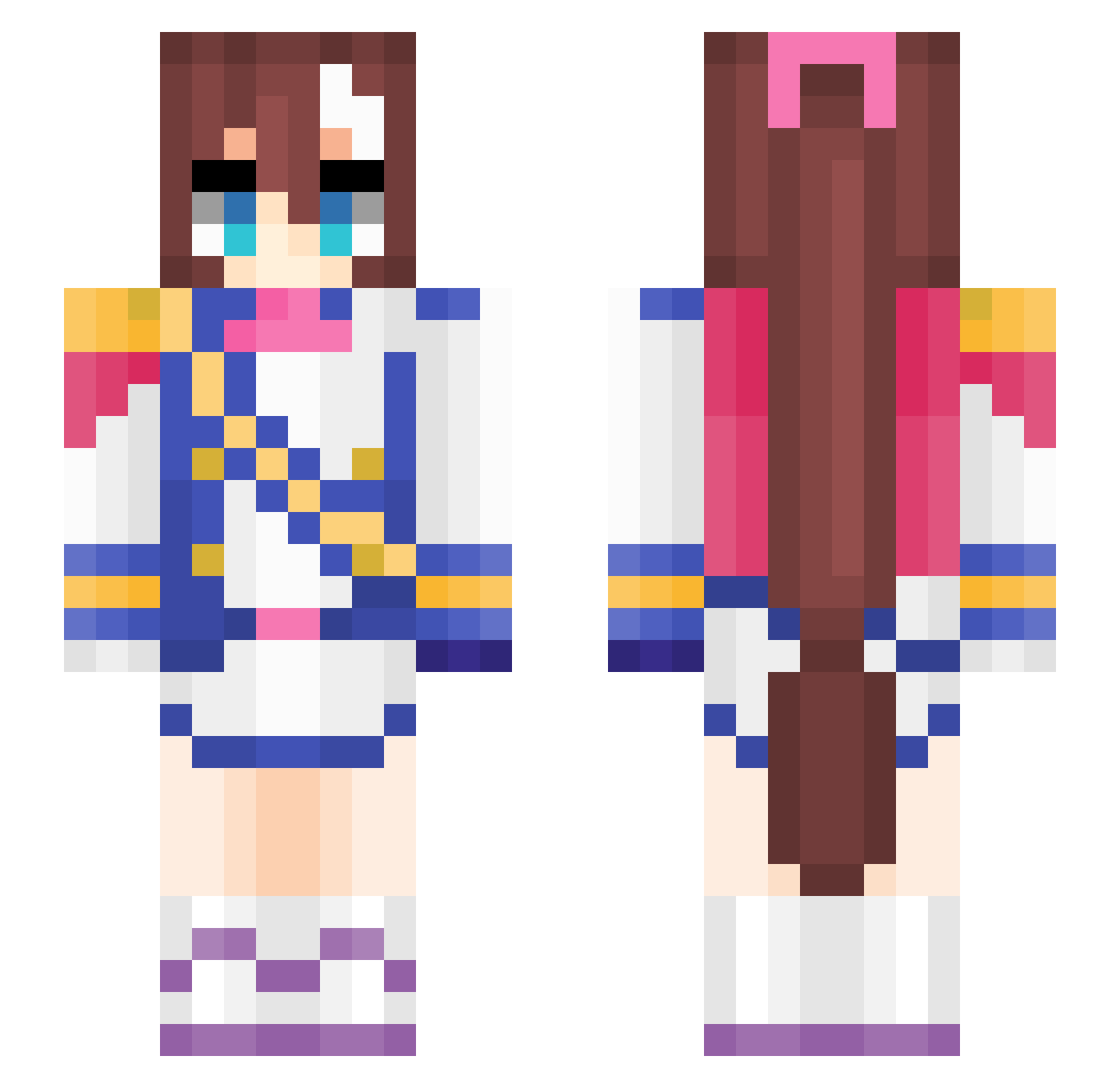 VanWartJR - umamusume Minecraft skin