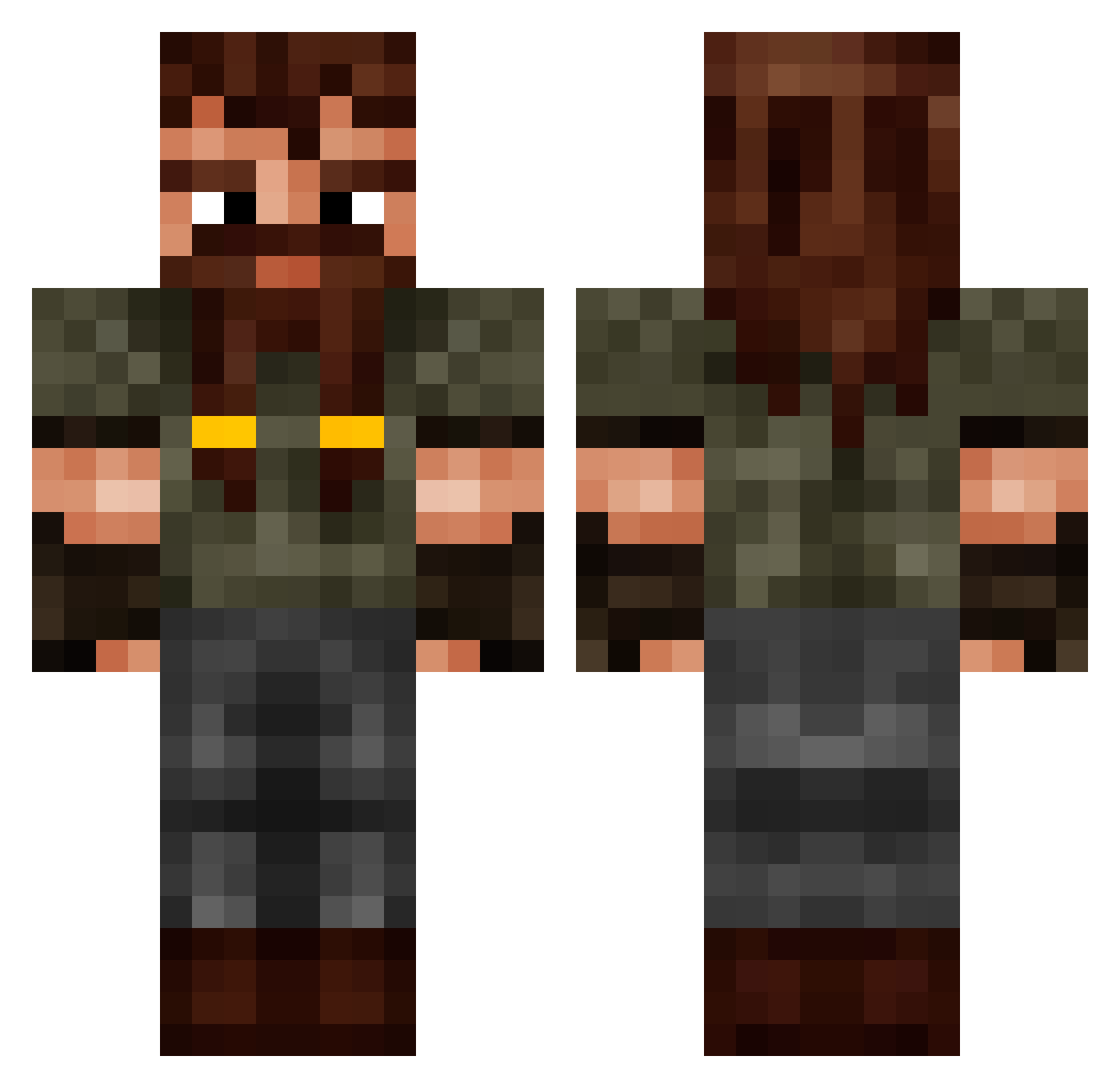 _Acerus31_ Minecraft skin, front and back view