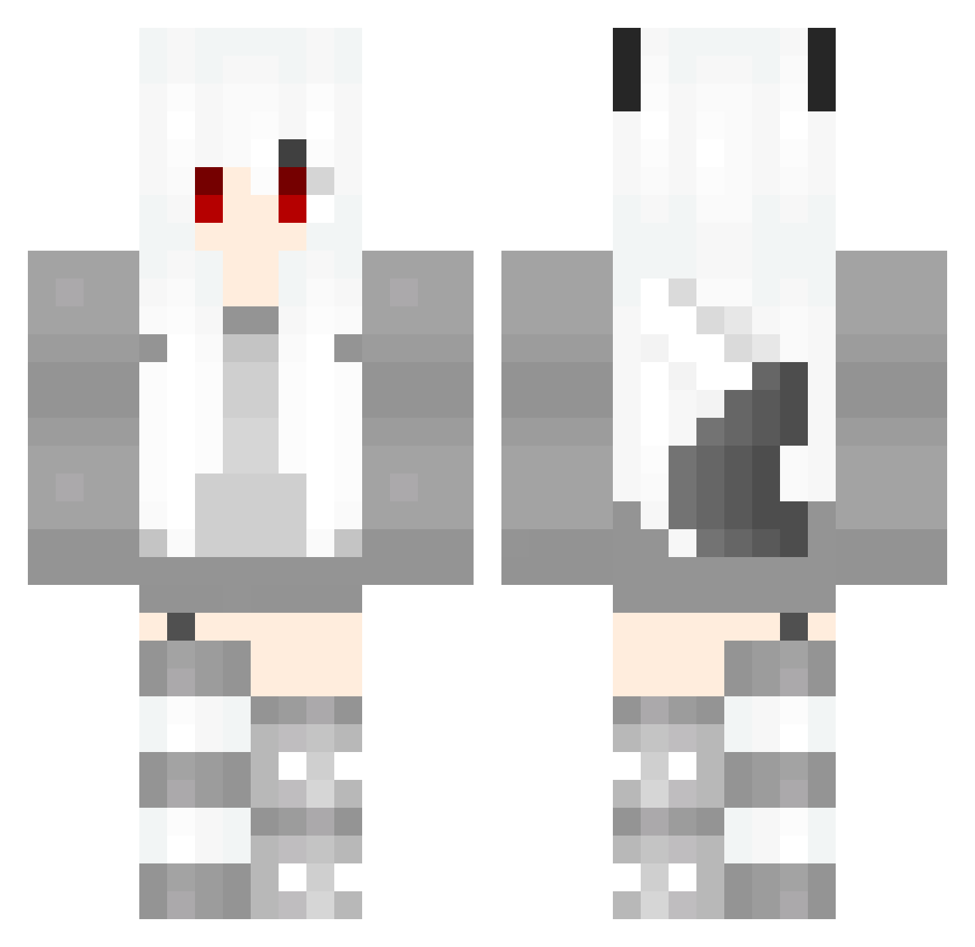 MountaineersMC4 Minecraft skin, front and back view
