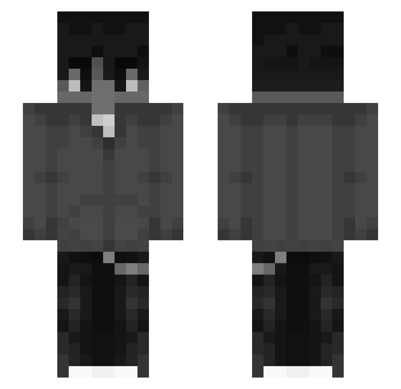 w4rstwaa Minecraft skin, front and back view