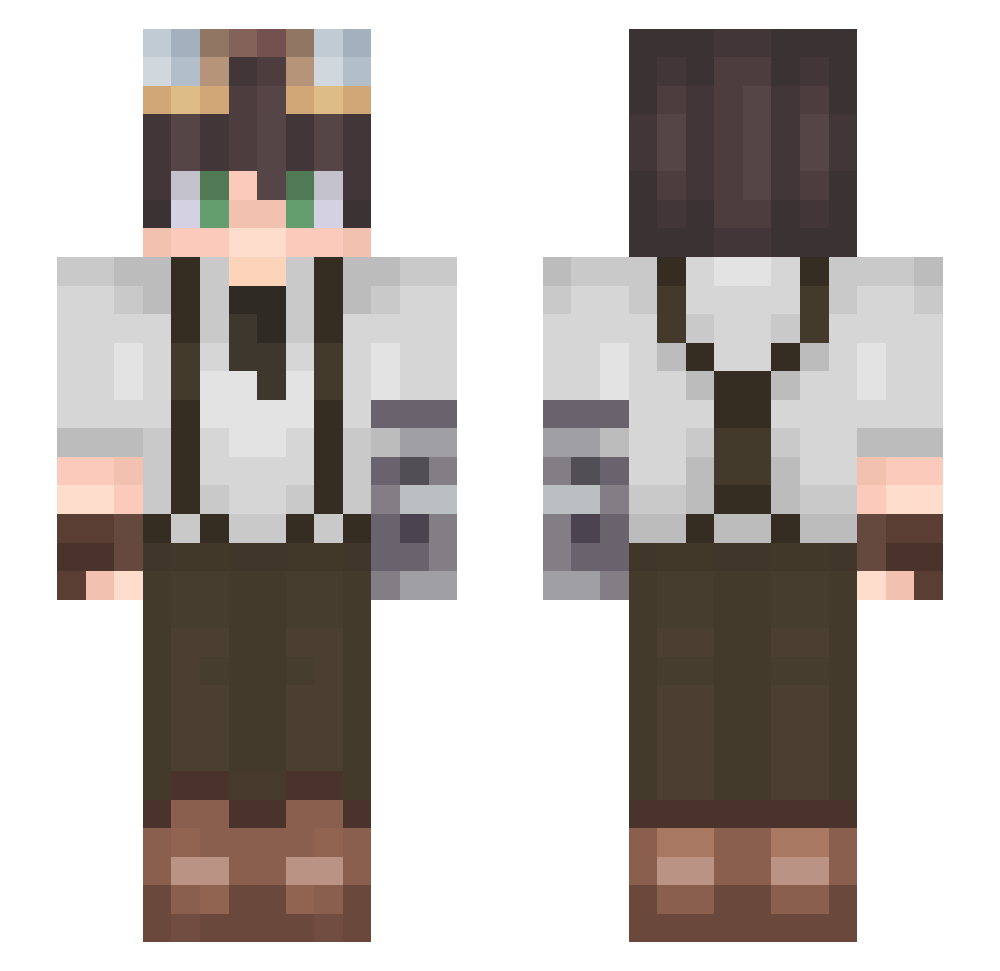n0t_nathan Minecraft skin, front and back view