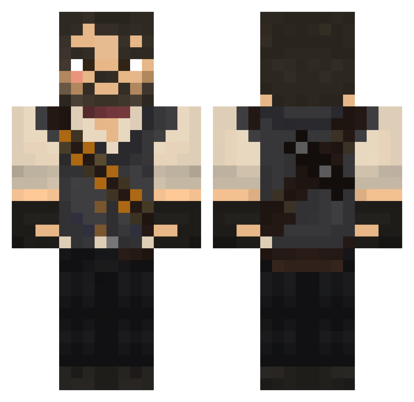 smishyfishy101 Minecraft skin, front and back view