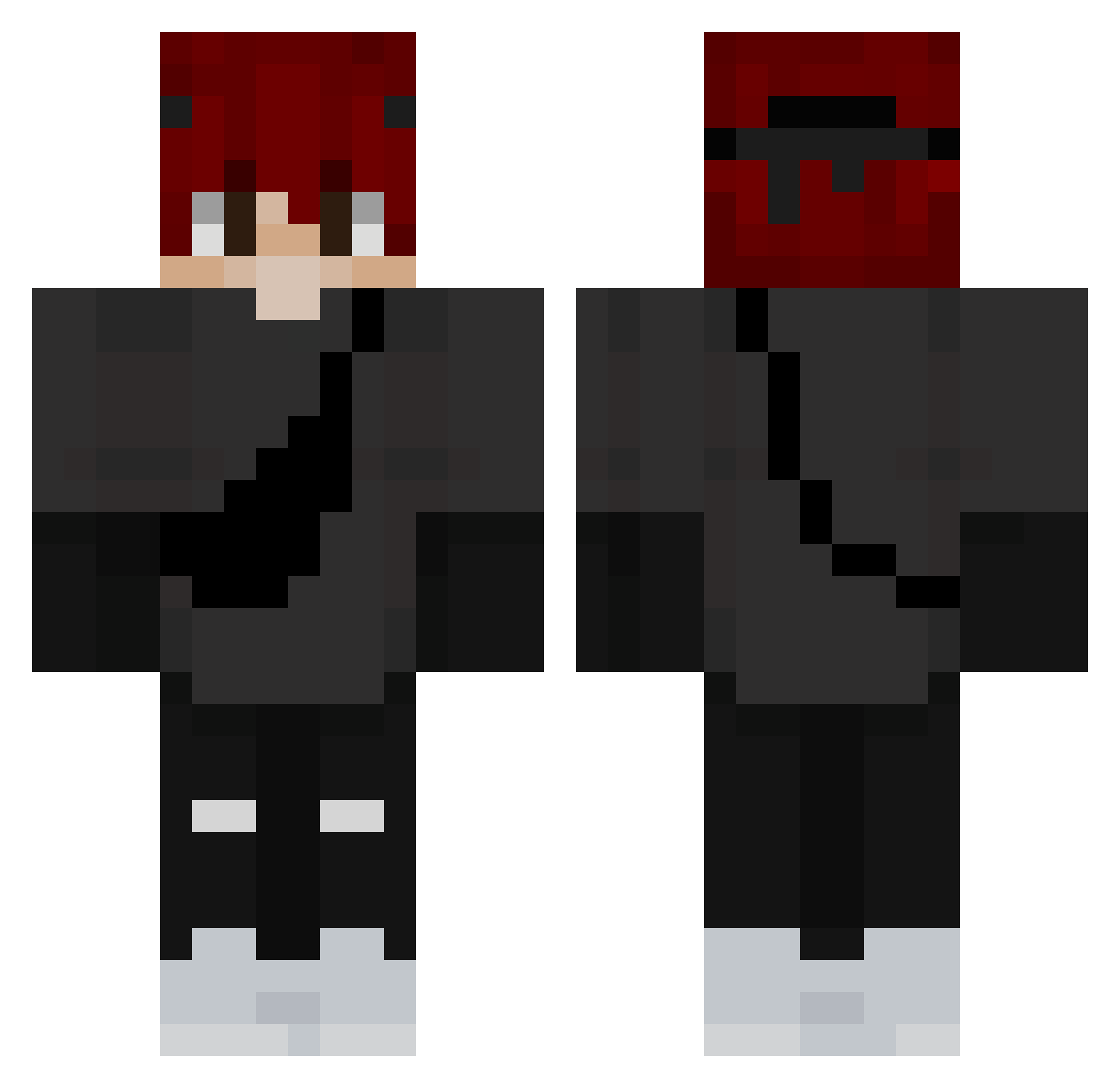 El_Couso_17 Minecraft skin, front and back view