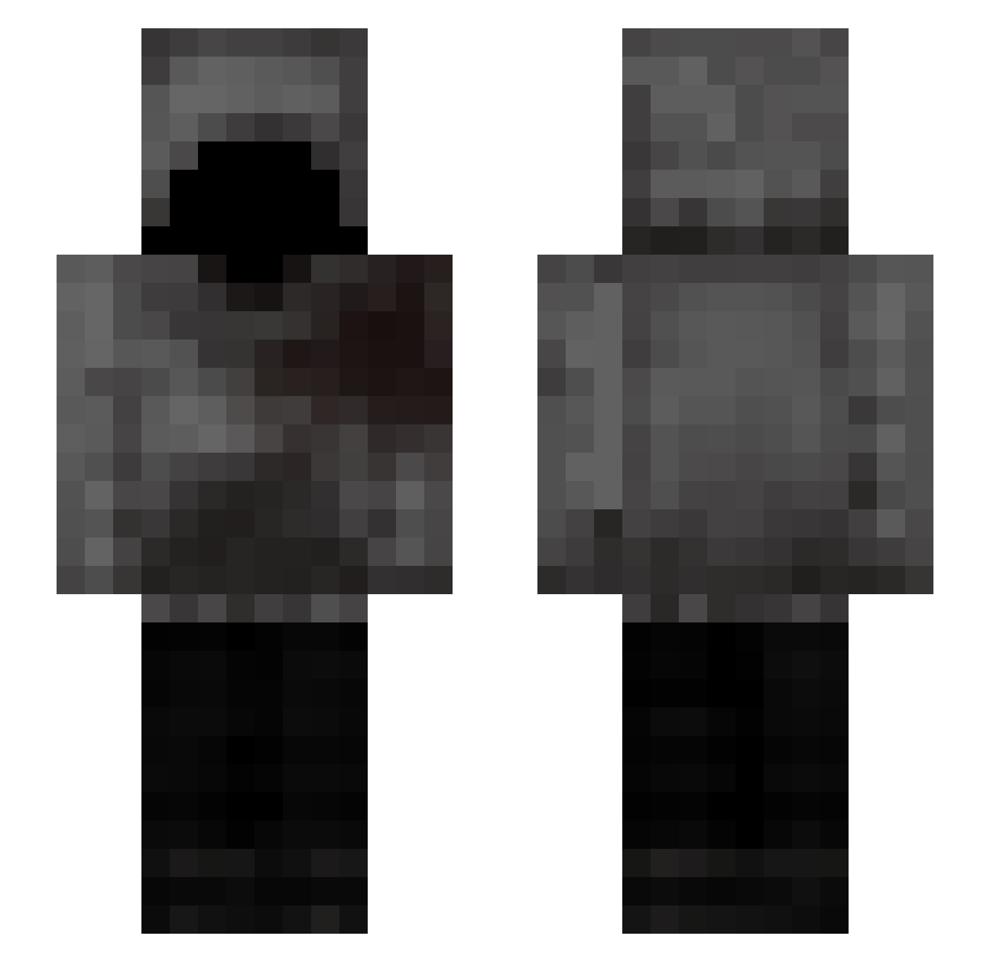 TheRangerfellow Minecraft skin, front and back view