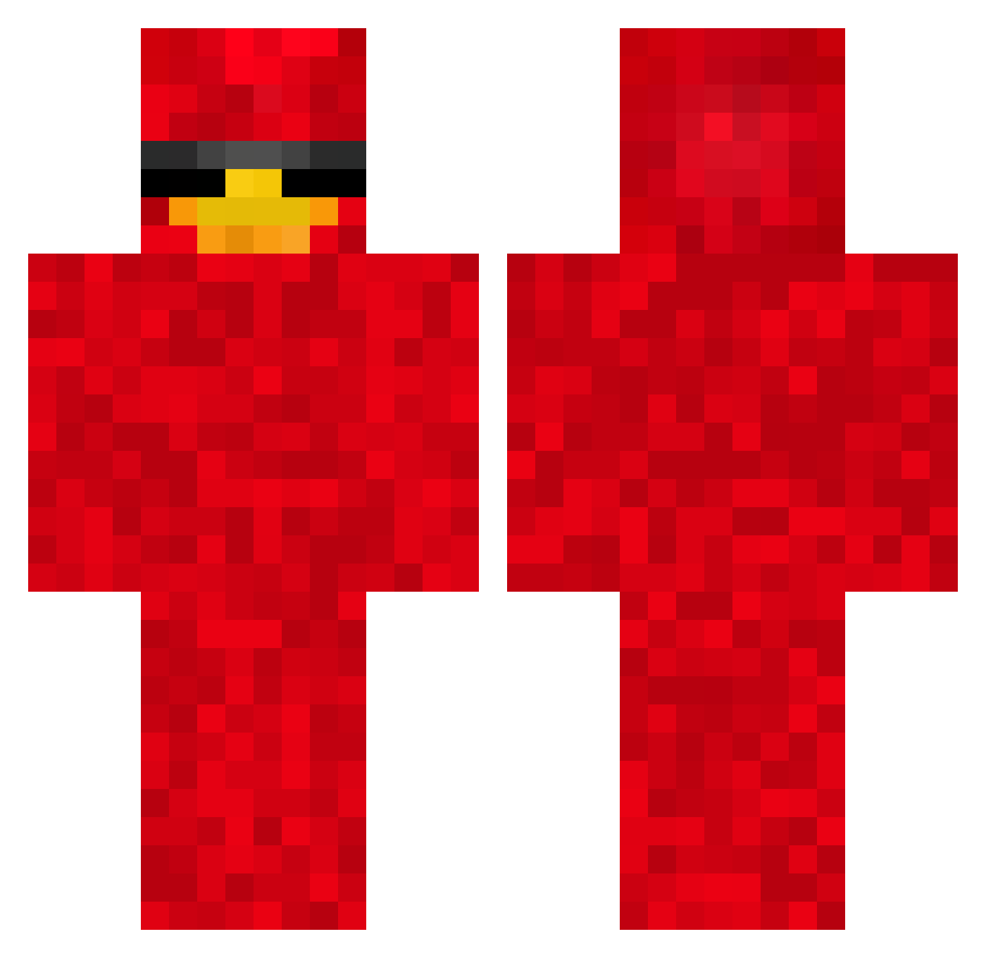 Mustvi - red bird Minecraft skin