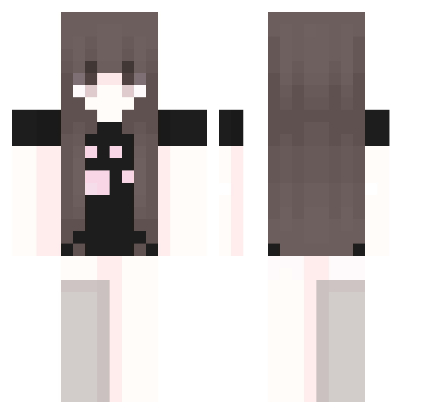_TurtleGang_ Minecraft skin, front and back view