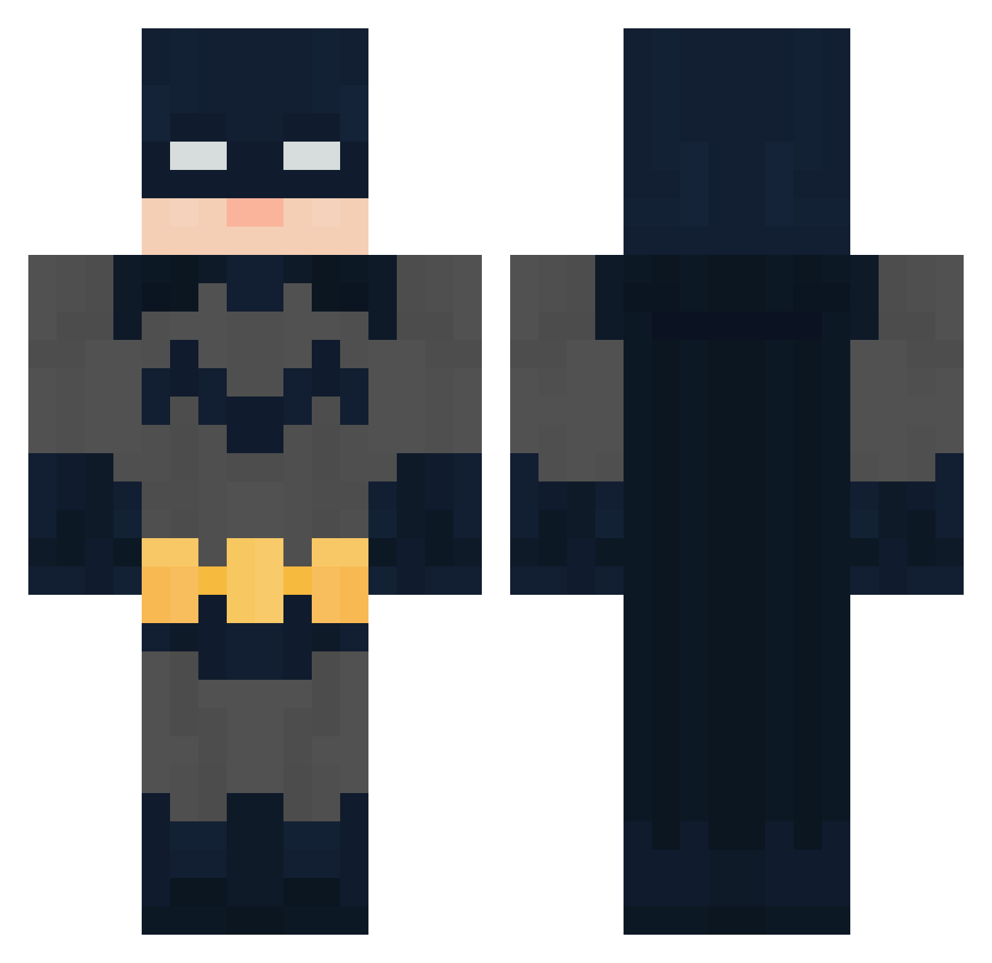 zymonik1 Minecraft skin, front and back view