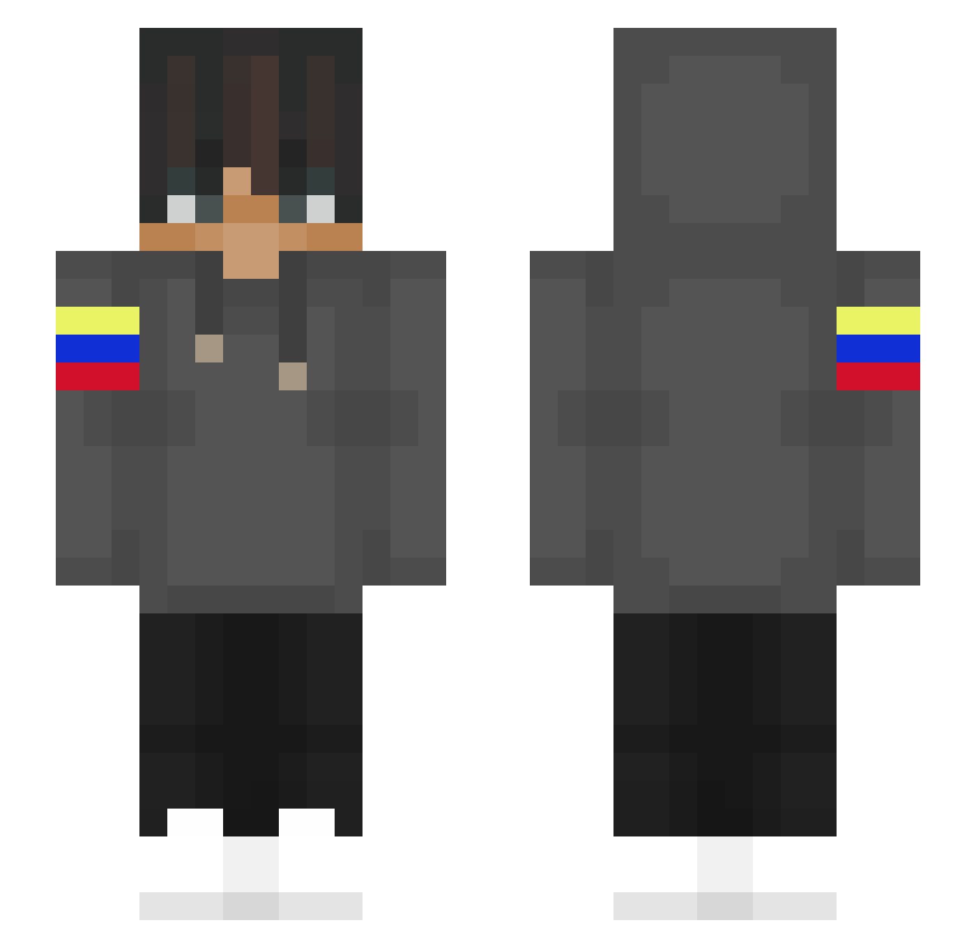 juan_1023 Minecraft skin, front and back view