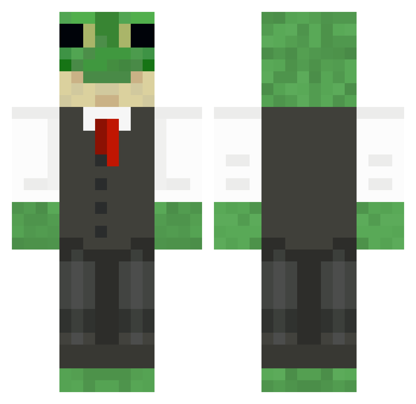 zigaa_ Minecraft skin, front and back view