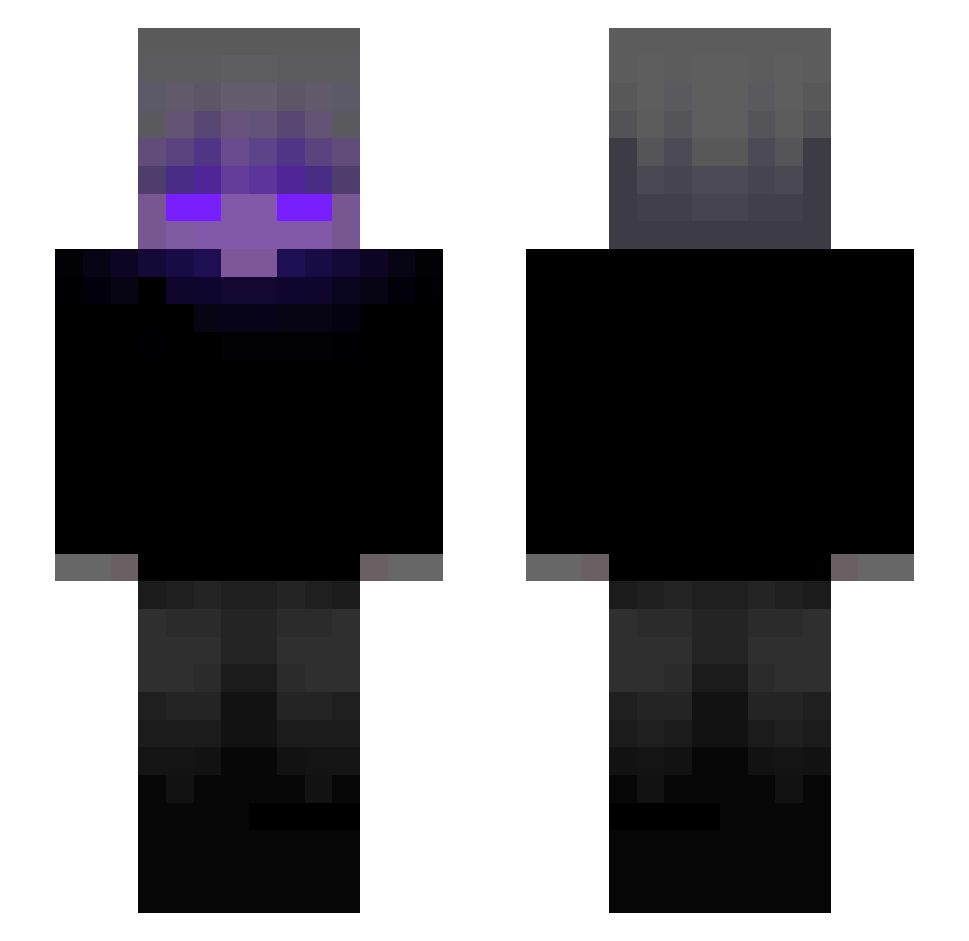 TobleroneTorb Minecraft skin, front and back view
