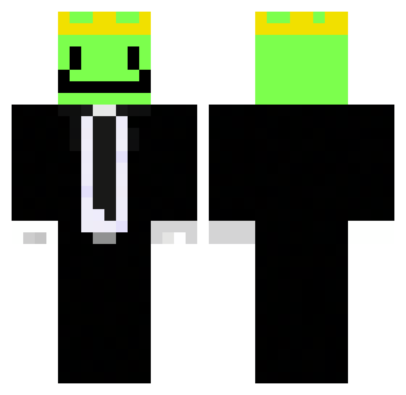 Didijo2012 Minecraft skin, front and back view