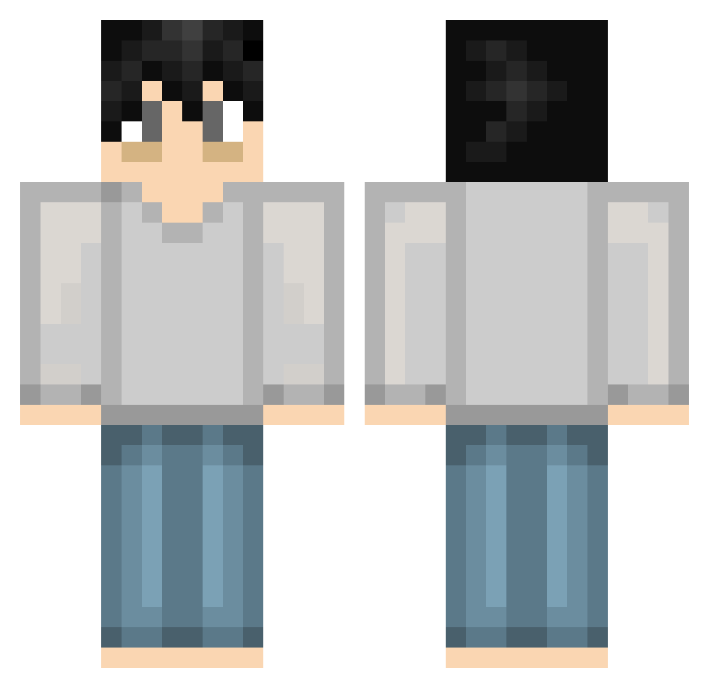 Mr_Jen4ik Minecraft skin, front and back view