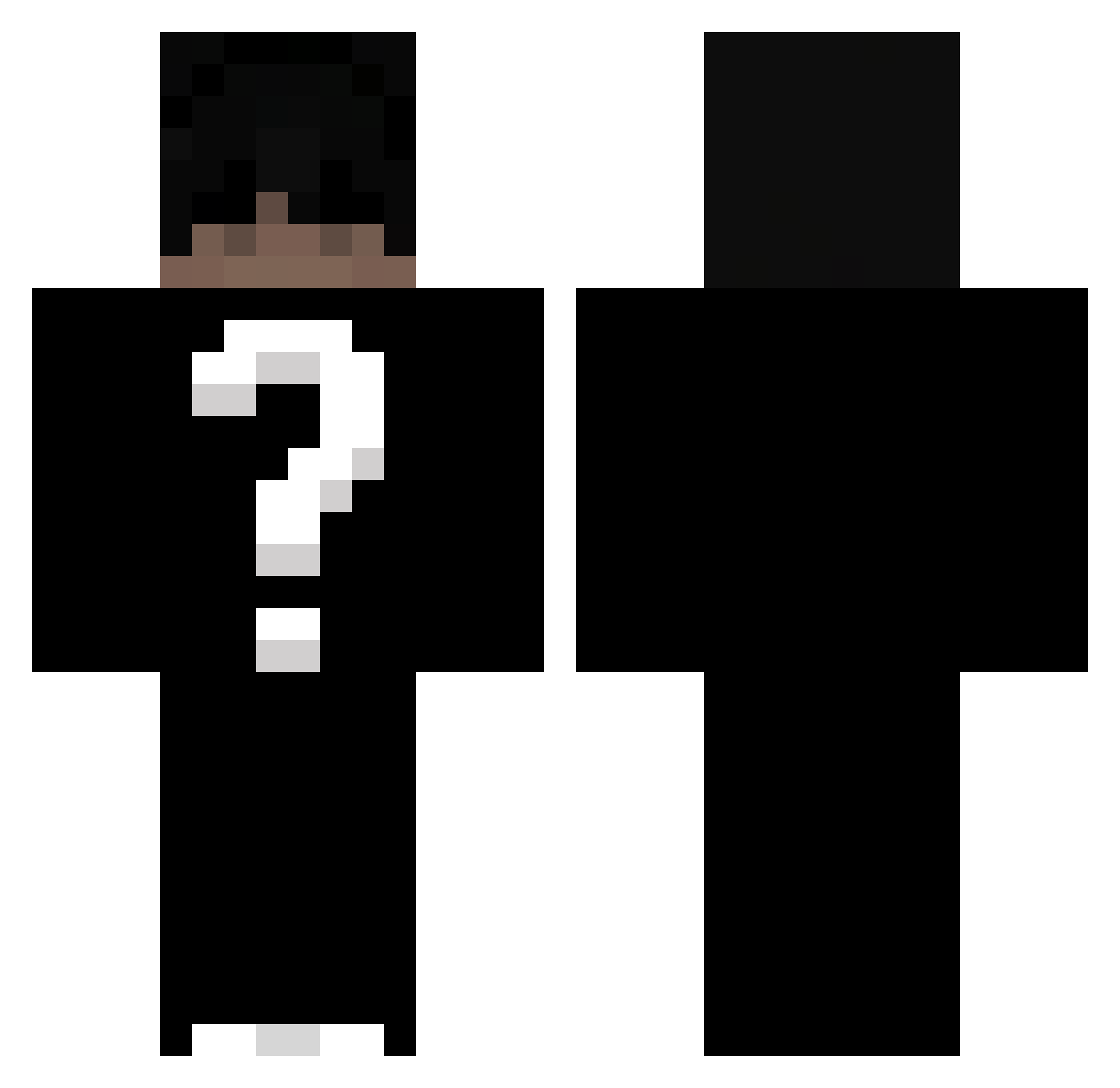 ___KENSHI___ Minecraft skin, front and back view