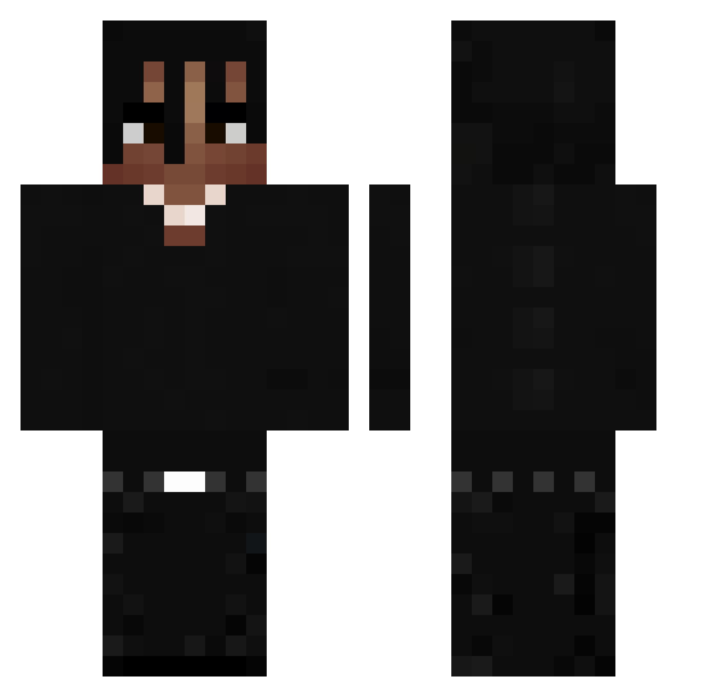 marvin789_ Minecraft skin, front and back view