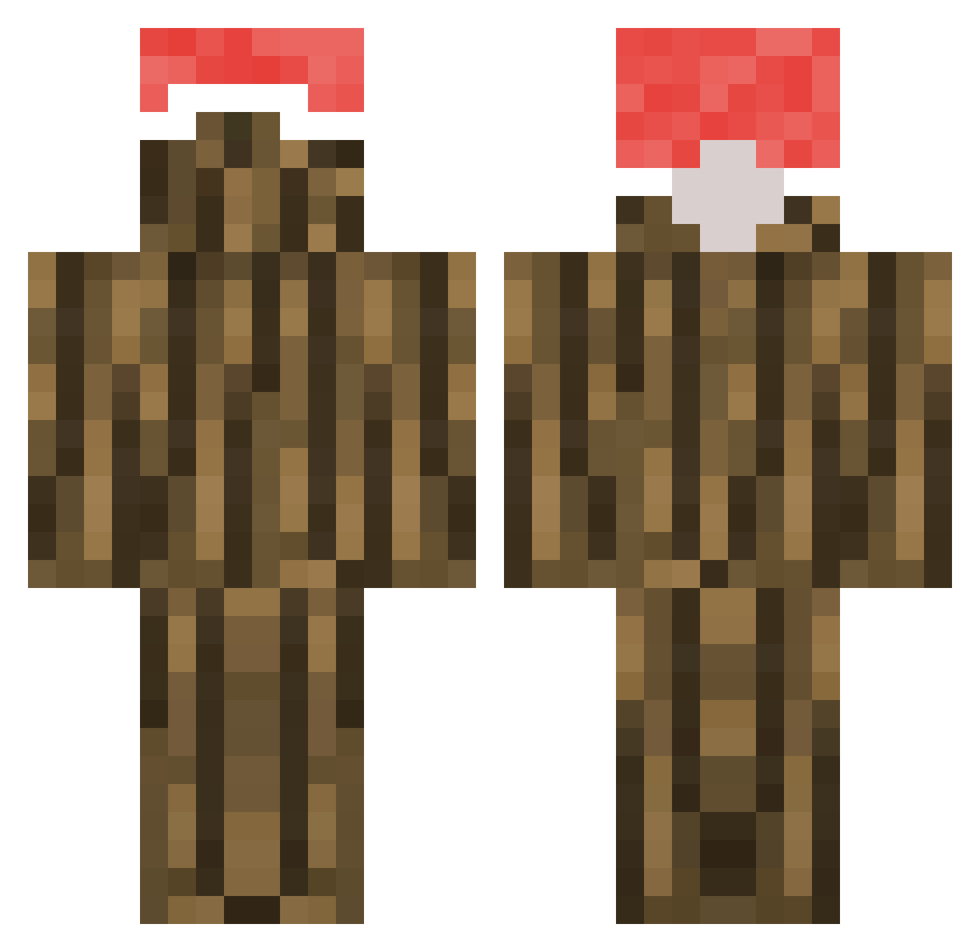 TuvaLu_06 Minecraft skin, front and back view