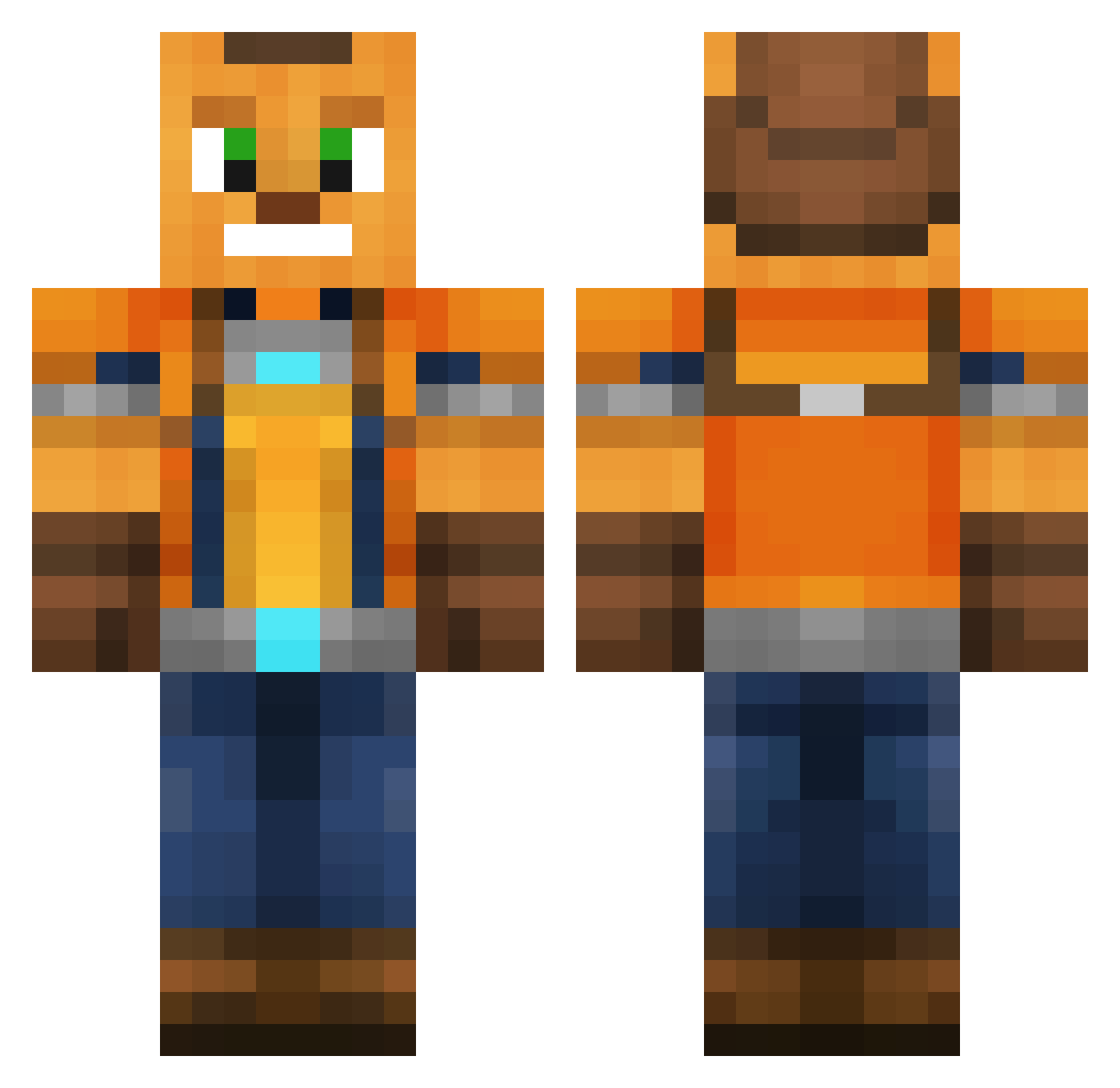 GJizss - ratchet and clank Minecraft skin